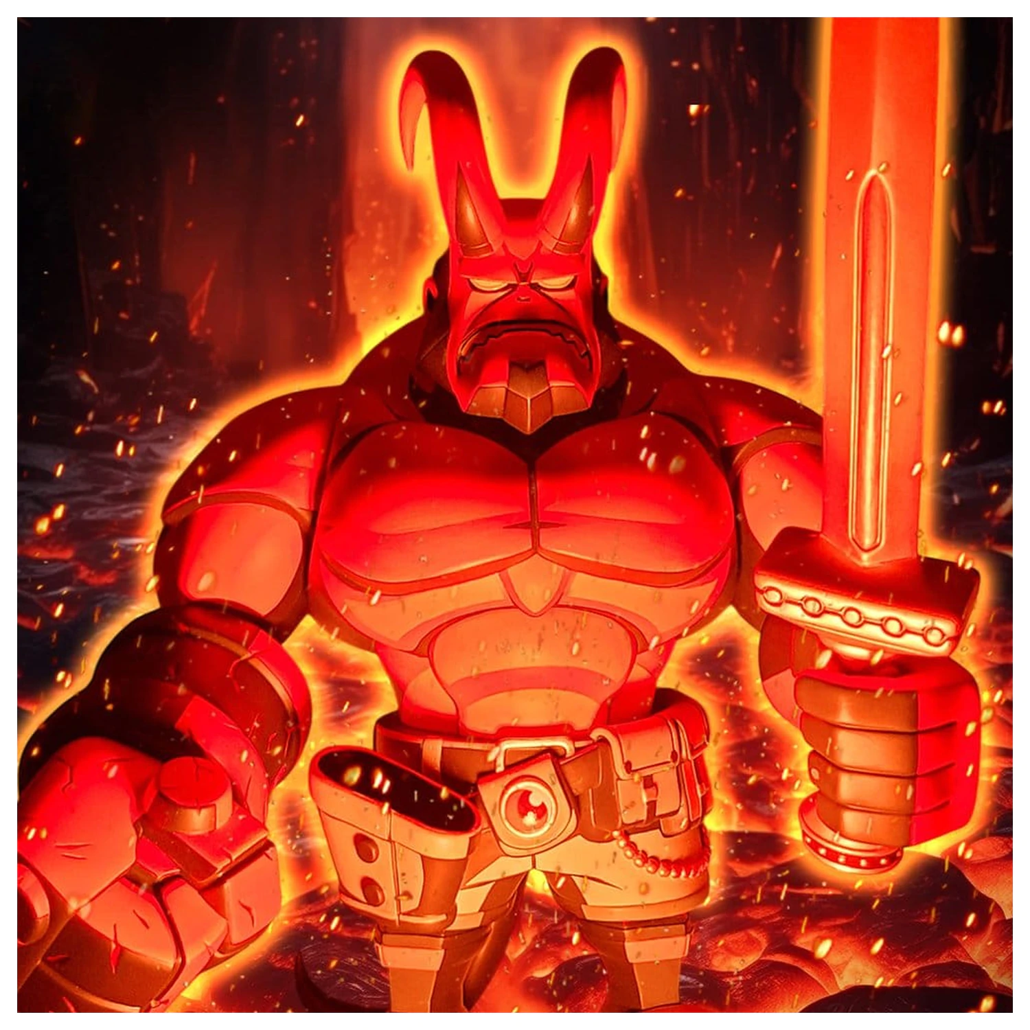 Hellboy Bulkyz vinilna figura 29 cm fotografija proizvoda