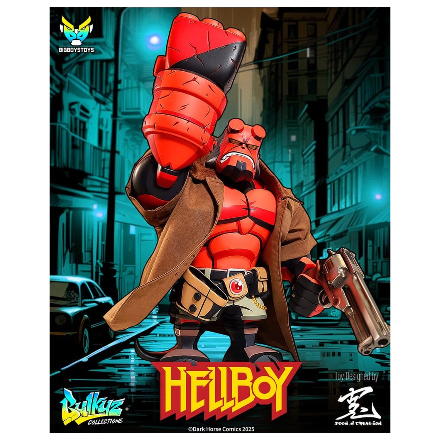 Hellboy Bulkyz vinilna figura 29 cm fotografija proizvoda