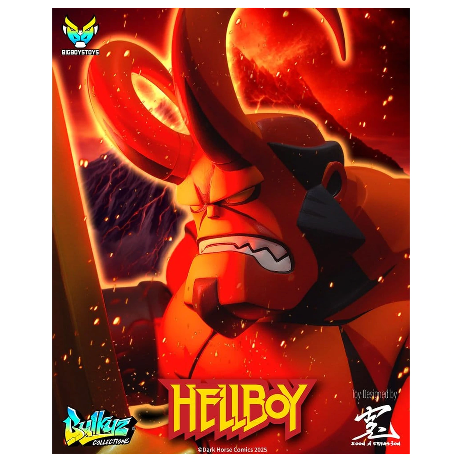 Hellboy Bulkyz vinilna figura 29 cm fotografija proizvoda