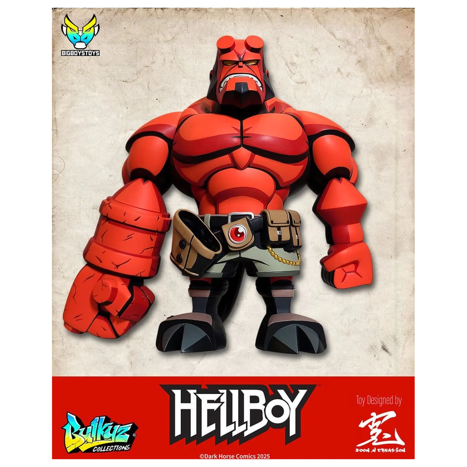 Hellboy Bulkyz vinilna figura 29 cm fotografija proizvoda