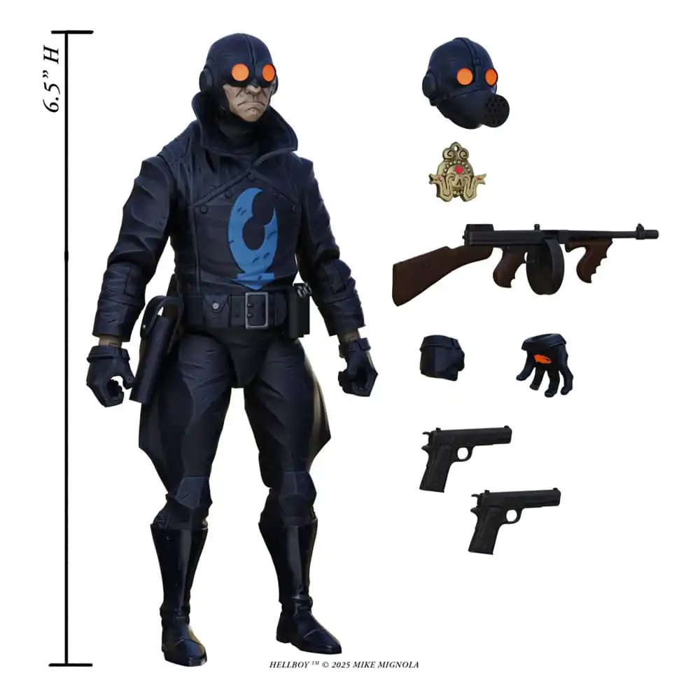 Hellboy akcijska figura Lobster Johnson (The Iron Prometheus) 17 cm fotografija proizvoda