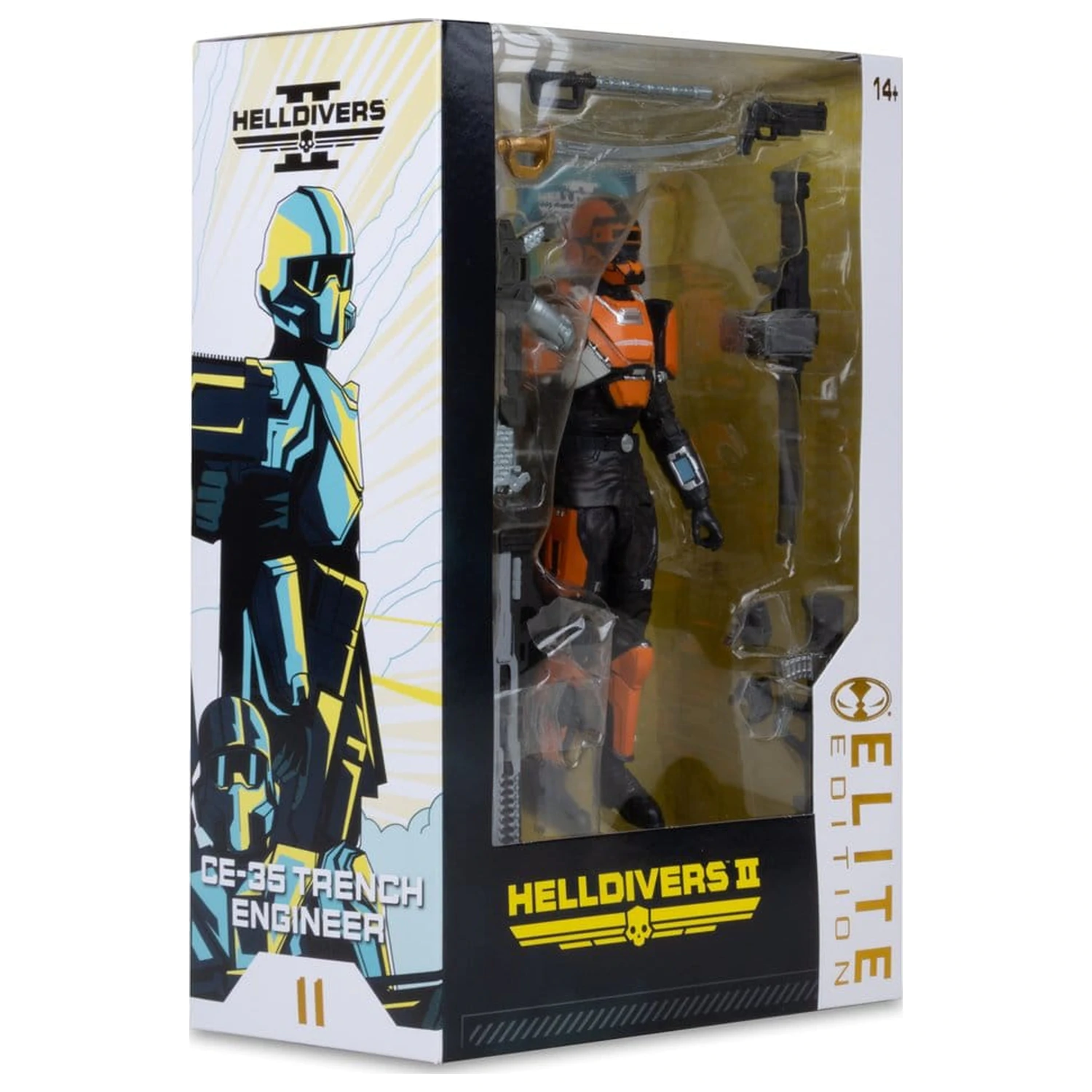 Helldivers 2 McFarlane Elite Edition Akcijska figura CE-25 Trench Engineer (Deluxe) 18 cm fotografija proizvoda