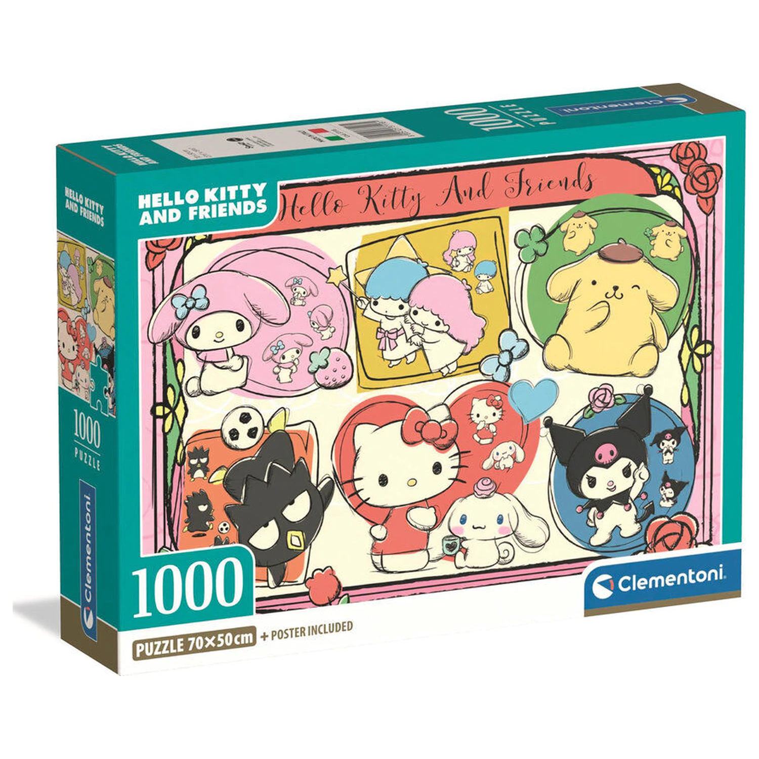 Hello Kitty 2 slagalice 1000 komada fotografija proizvoda