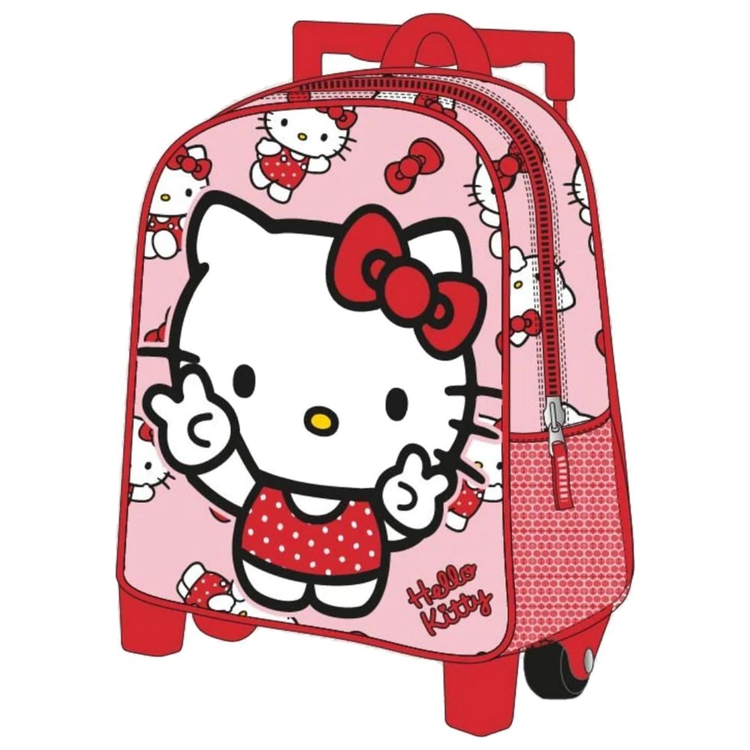 Hello Kitty 3D ruksak s kotačićima 30 cm fotografija proizvoda
