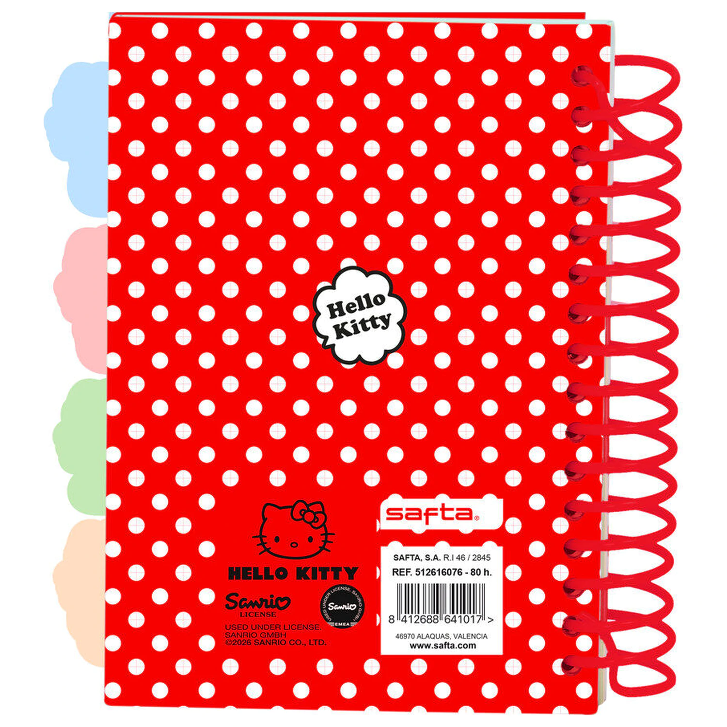 Hello Kitty A6 bilježnica fotografija proizvoda