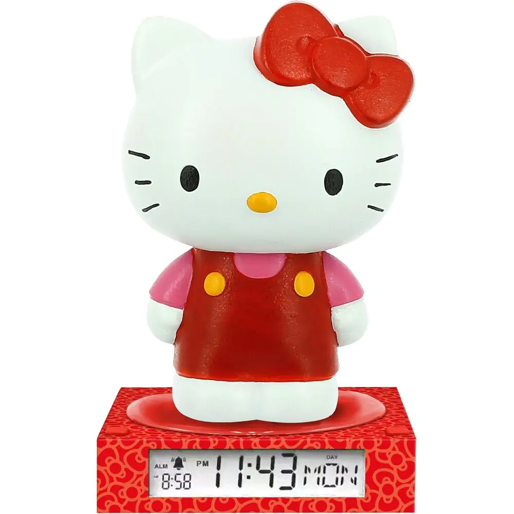 Hello Kitty i prijatelji 3D lampa s budilicom fotografija proizvoda