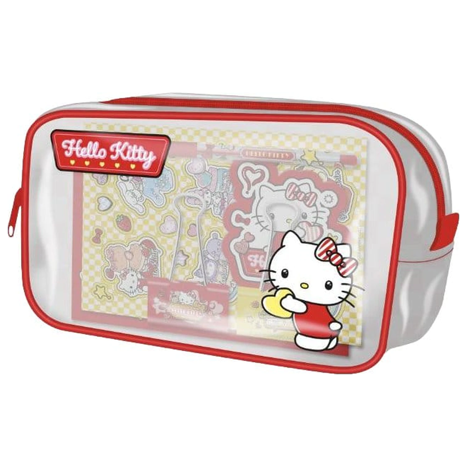 Hello Kitty and Friends Prozirna pernica Set American Diner Version fotografija proizvoda