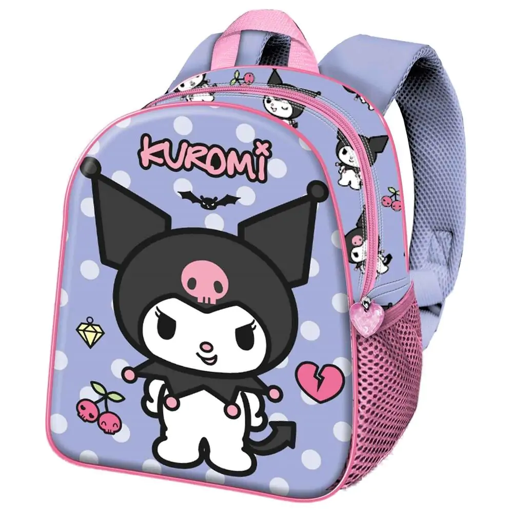 Hello Kitty and Friends Kuromi Rebel 3D ruksak 30cm fotografija proizvoda
