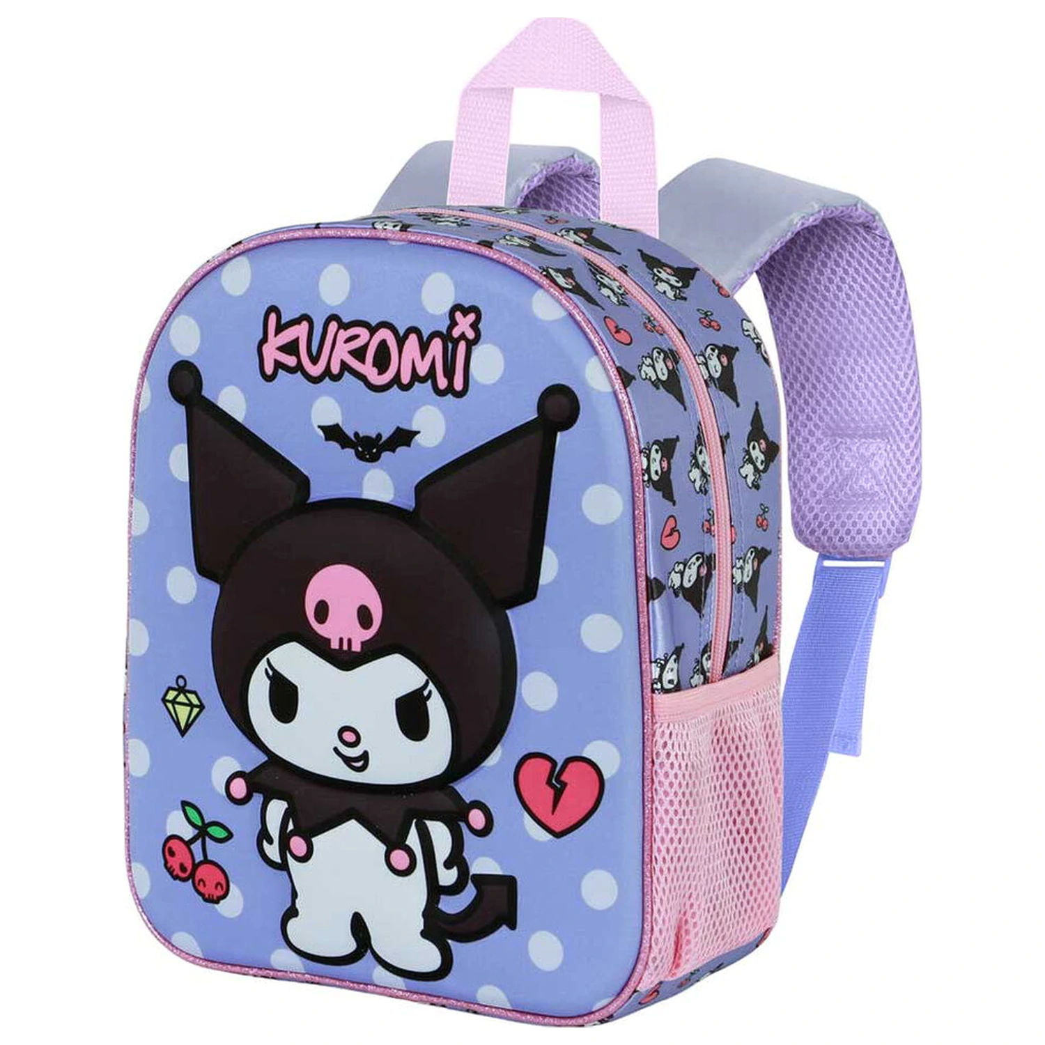 Hello Kitty and Friends Kuromi Rebel 3D ruksak 30cm fotografija proizvoda