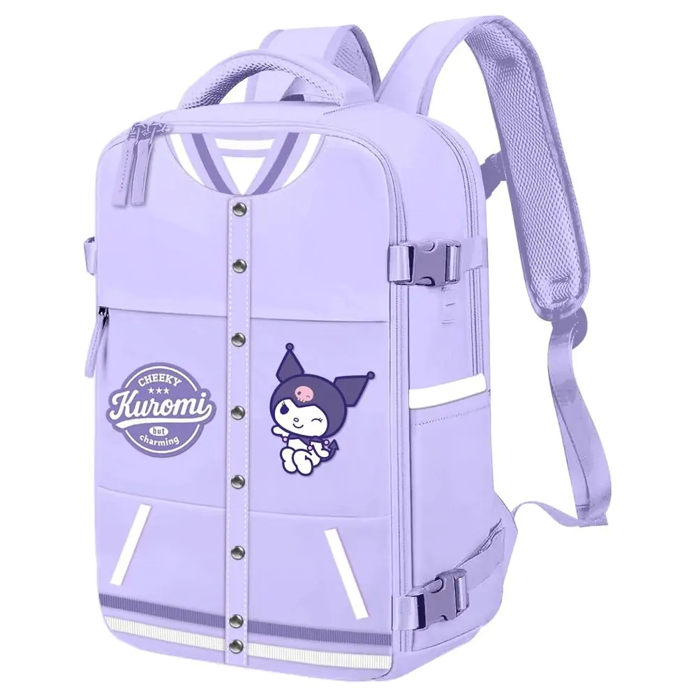 Hello Kitty and Friends Kuromi Varsity ruksak 40 cm fotografija proizvoda