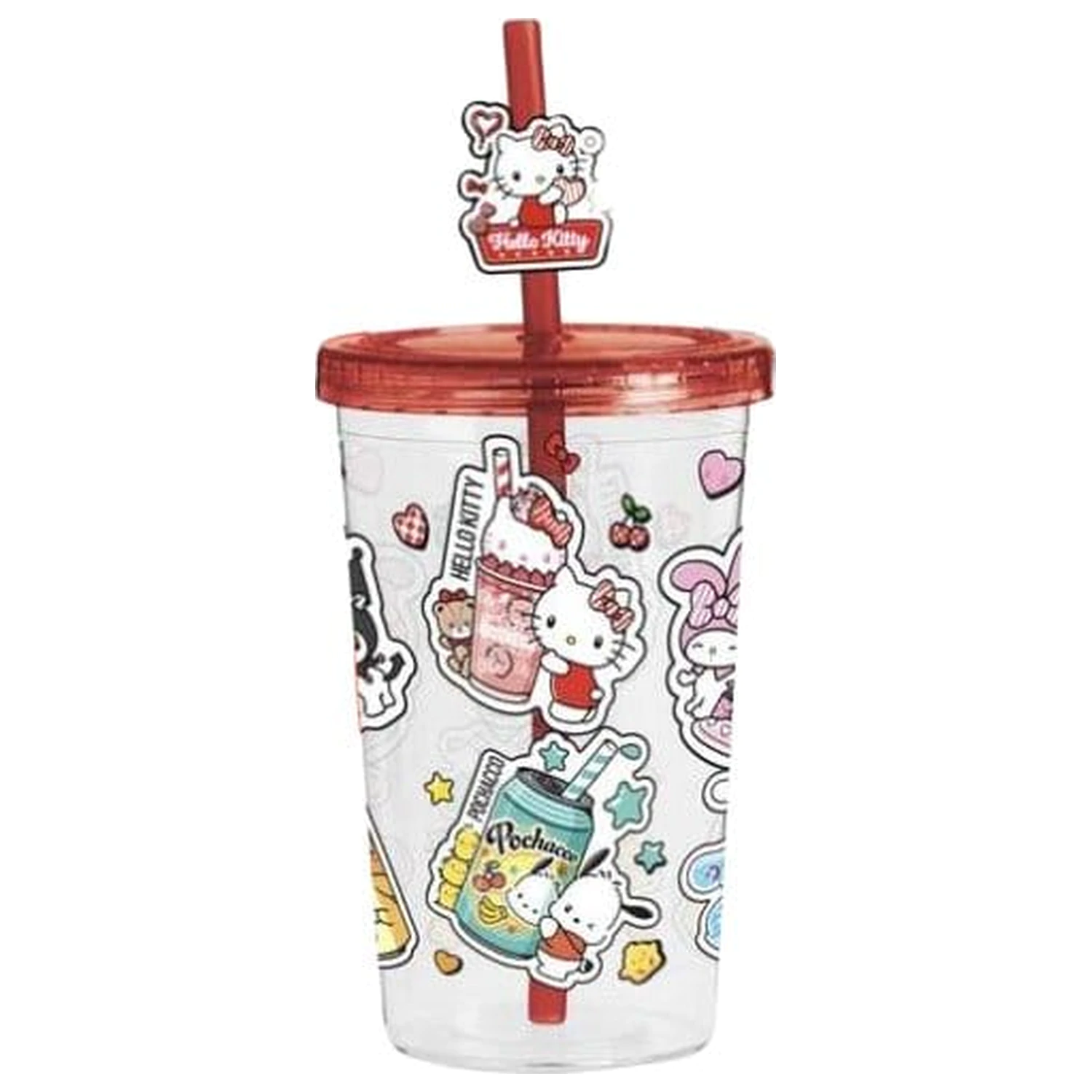 Hello Kitty and Friends Tumbler sa slamkom Američka Diner verzija fotografija proizvoda
