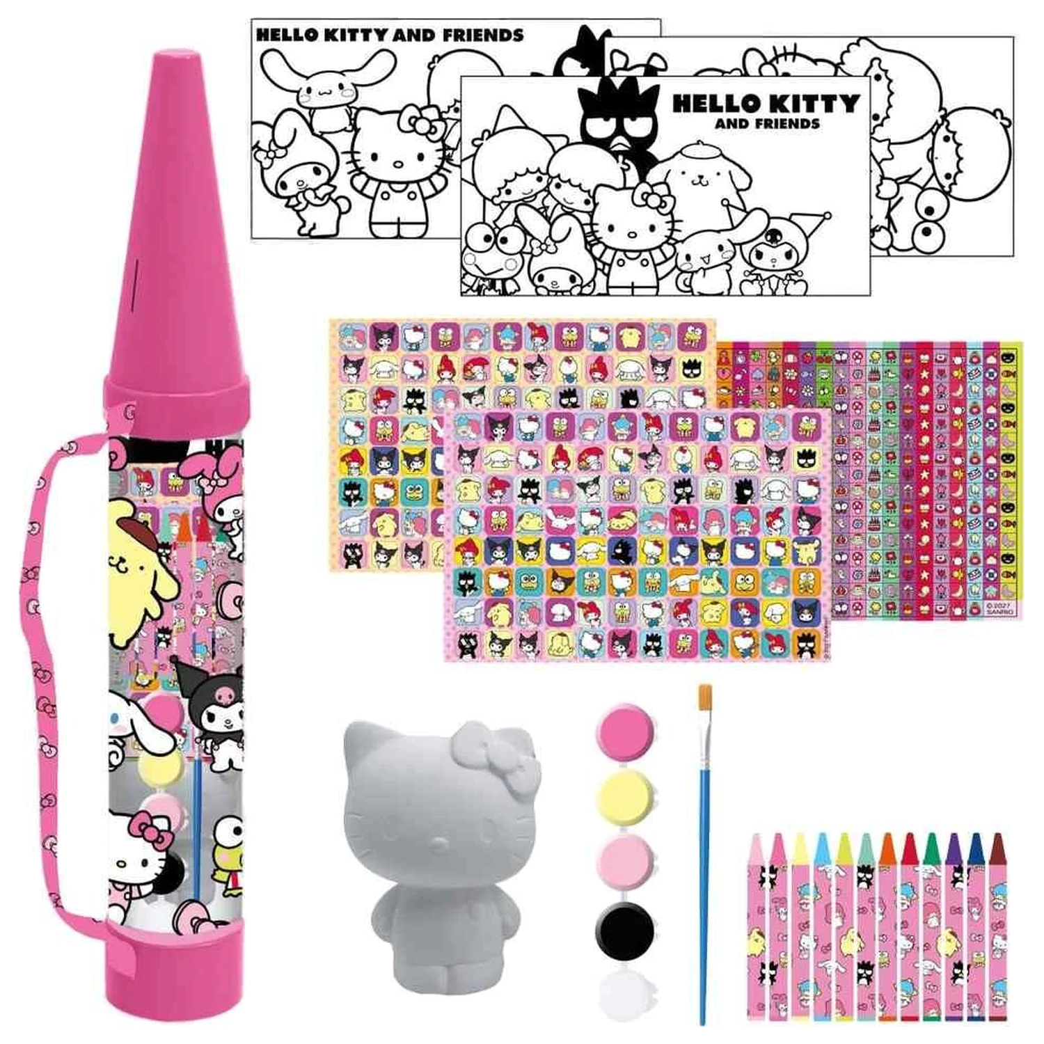 Hello Kitty and Friends set drvenih bojica fotografija proizvoda
