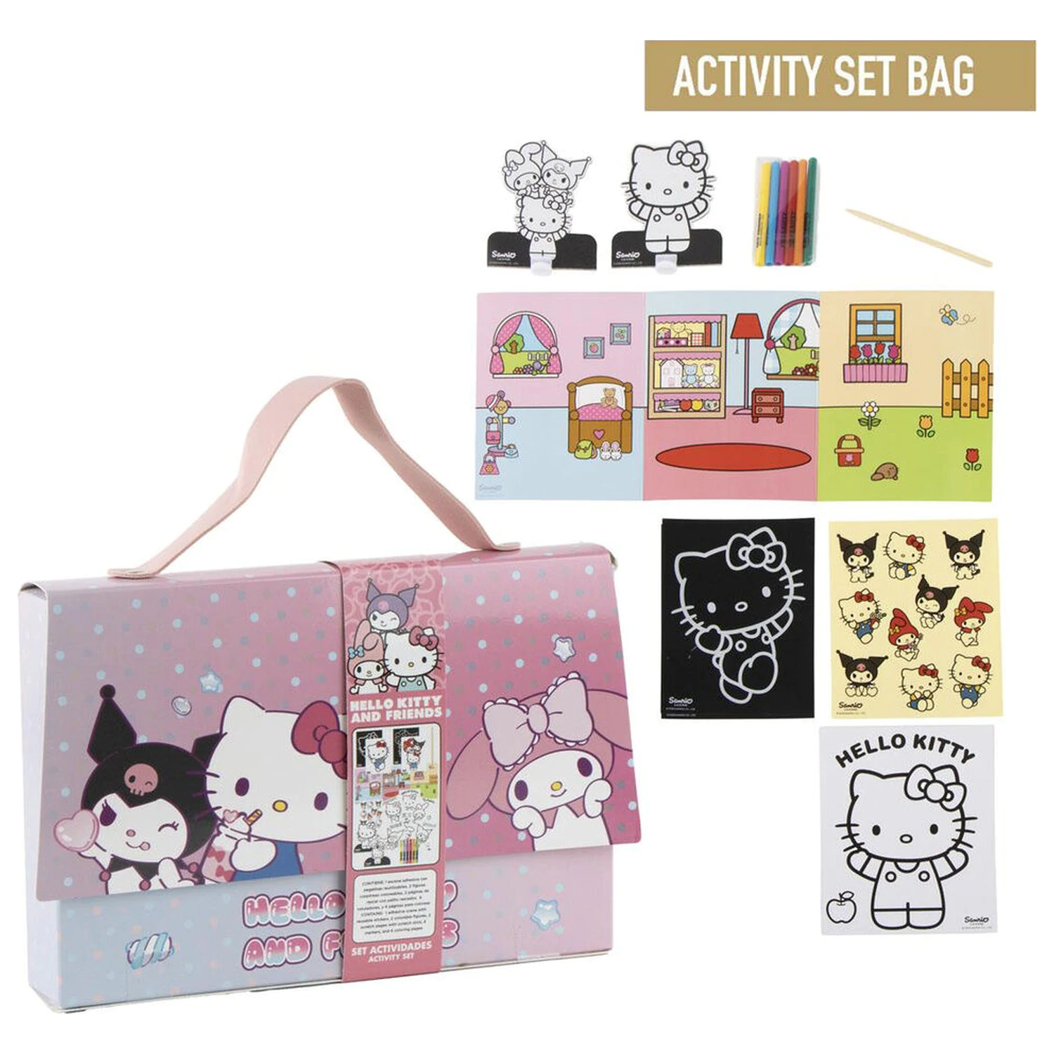 Hello Kitty and Friends Torba za bojanje set fotografija proizvoda