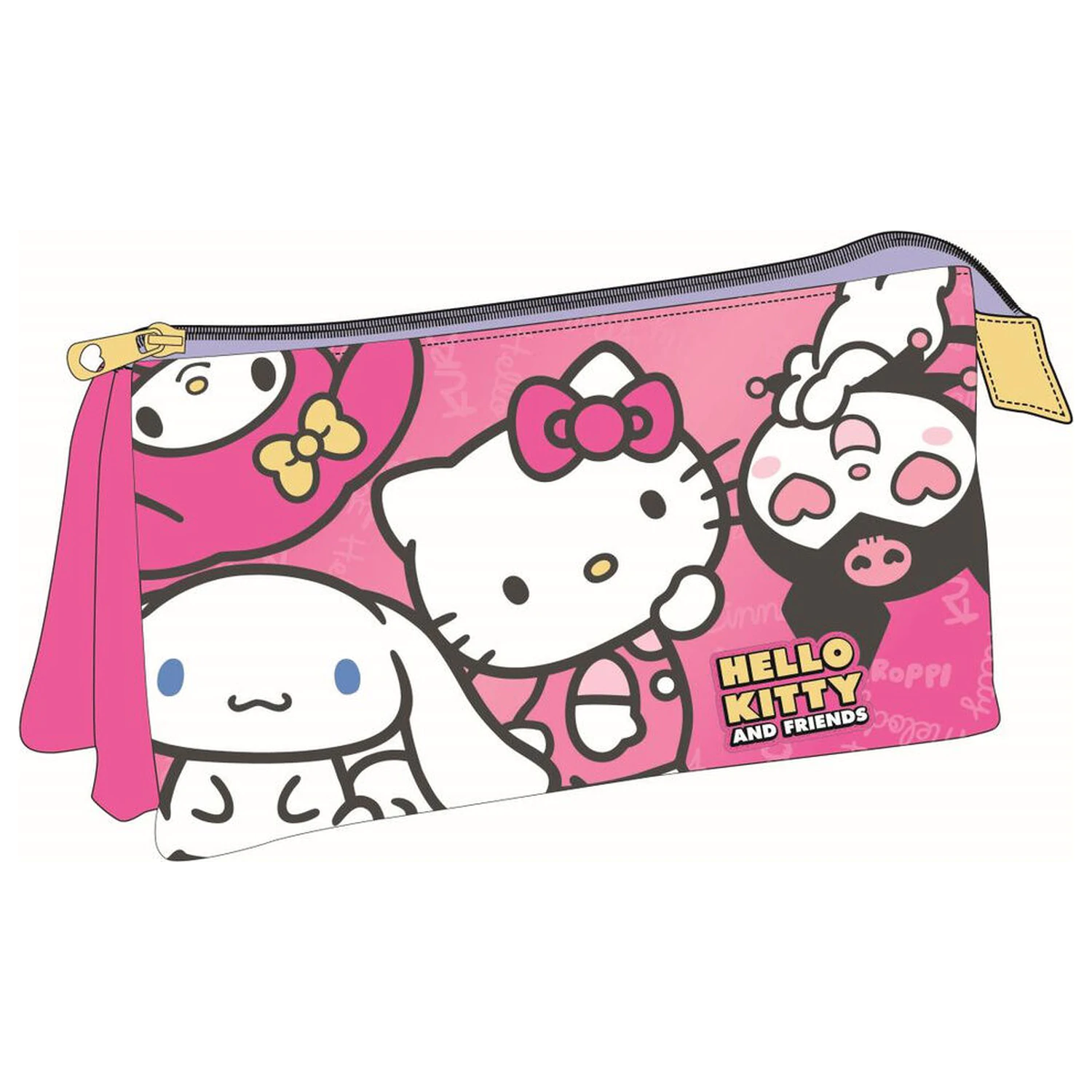 Hello Kitty and Friends trostruka pernica fotografija proizvoda