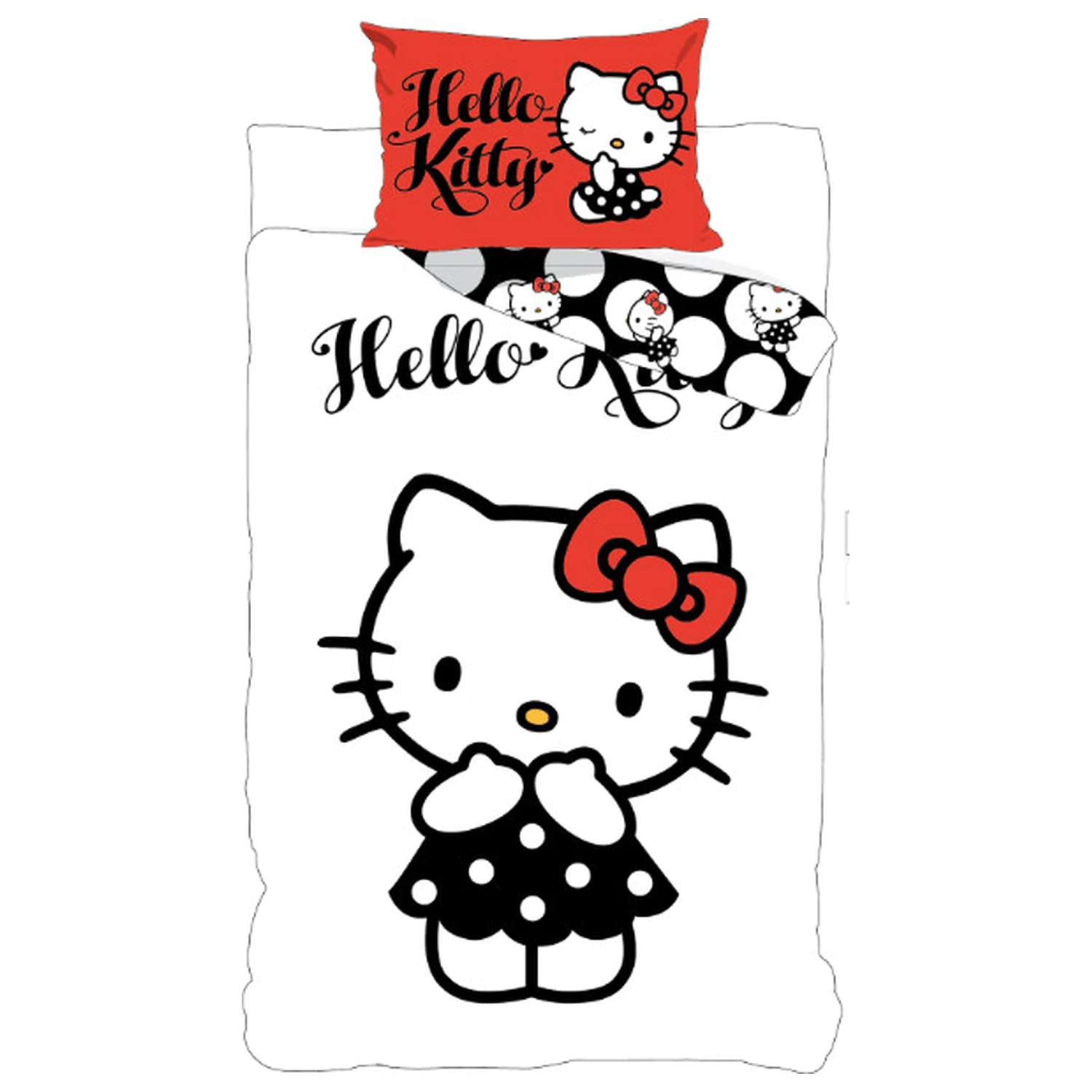 Hello Kitty Black Dress navlaka za poplun fotografija proizvoda