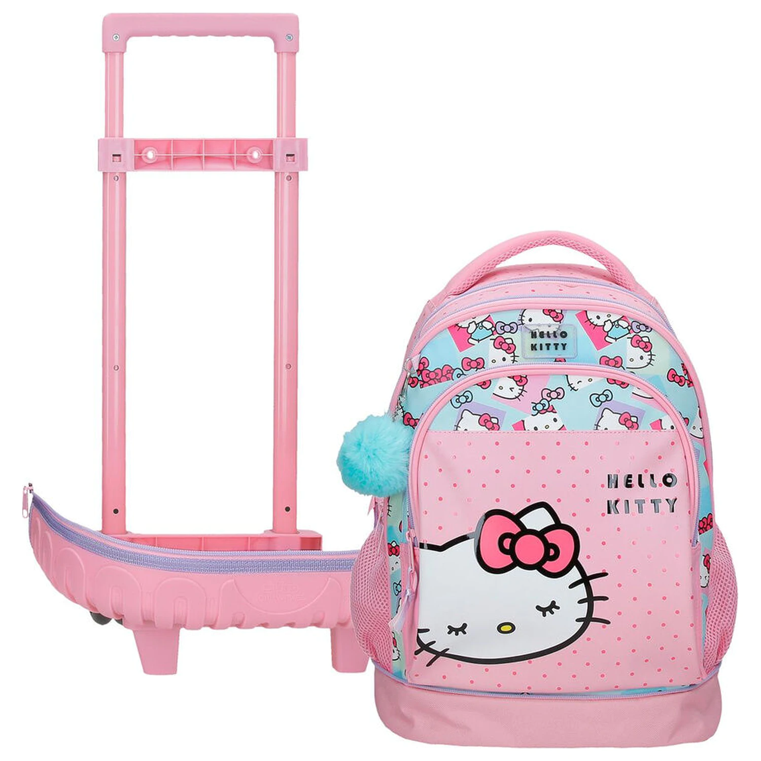Hello Kitty Bows ruksak na izvlačenje s kotačićima 43cm fotografija proizvoda