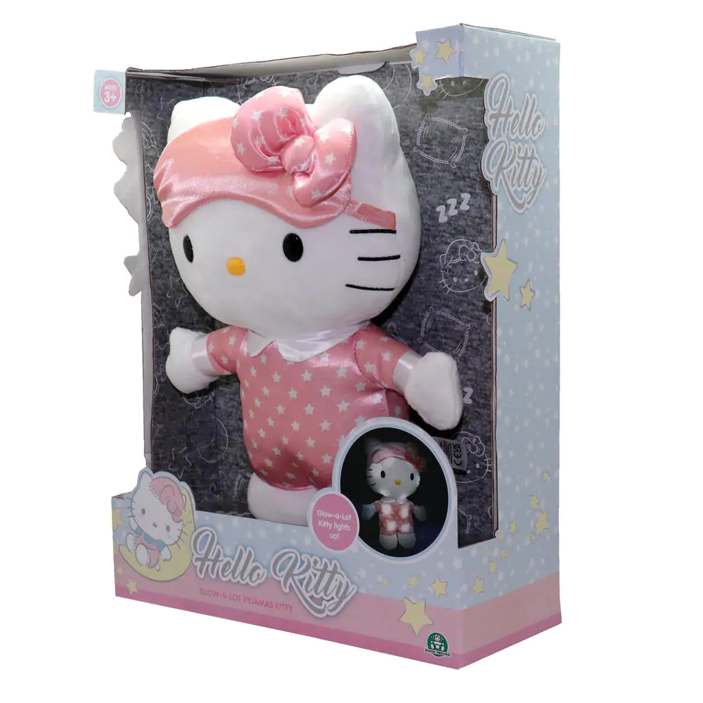 Hello Kitty Svijetla plišana igračka za spavanje 35 cm fotografija proizvoda