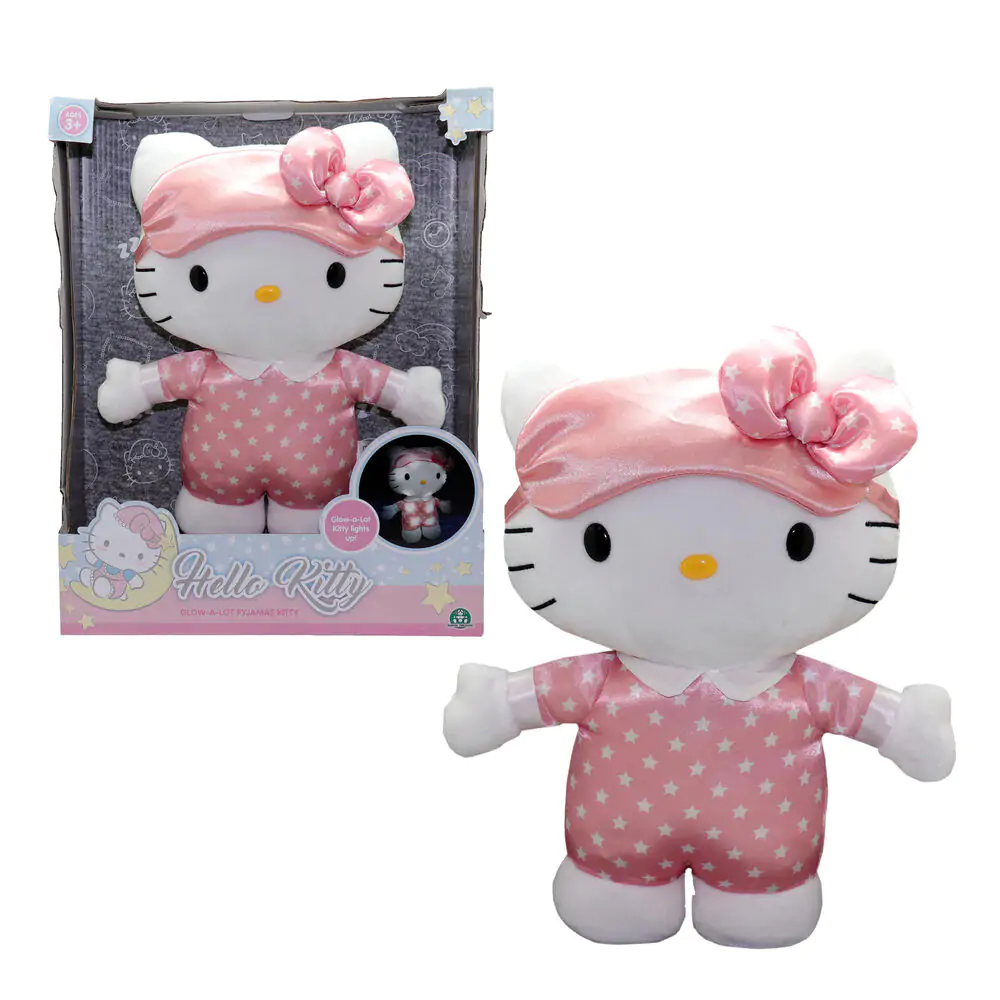 Hello Kitty Svijetla plišana igračka za spavanje 35 cm fotografija proizvoda