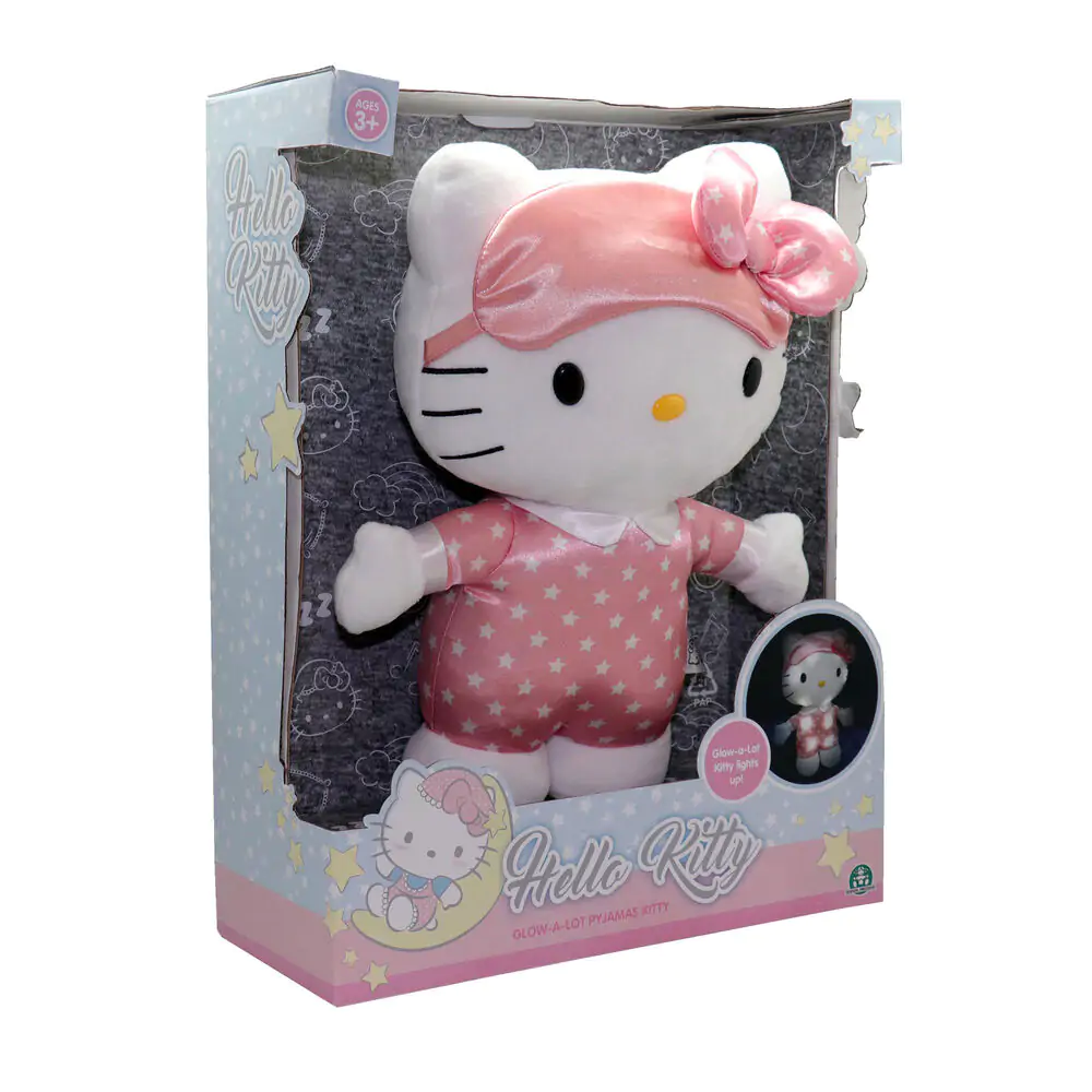 Hello Kitty Svijetla plišana igračka za spavanje 35 cm fotografija proizvoda