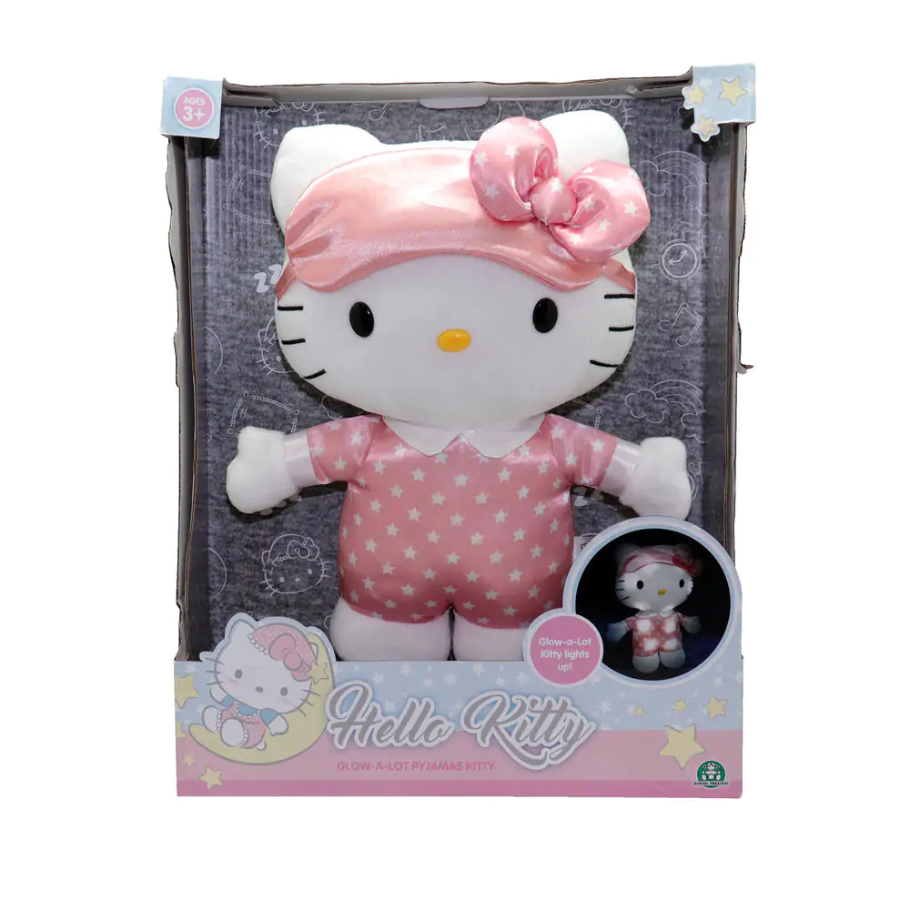 Hello Kitty Svijetla plišana igračka za spavanje 35 cm fotografija proizvoda