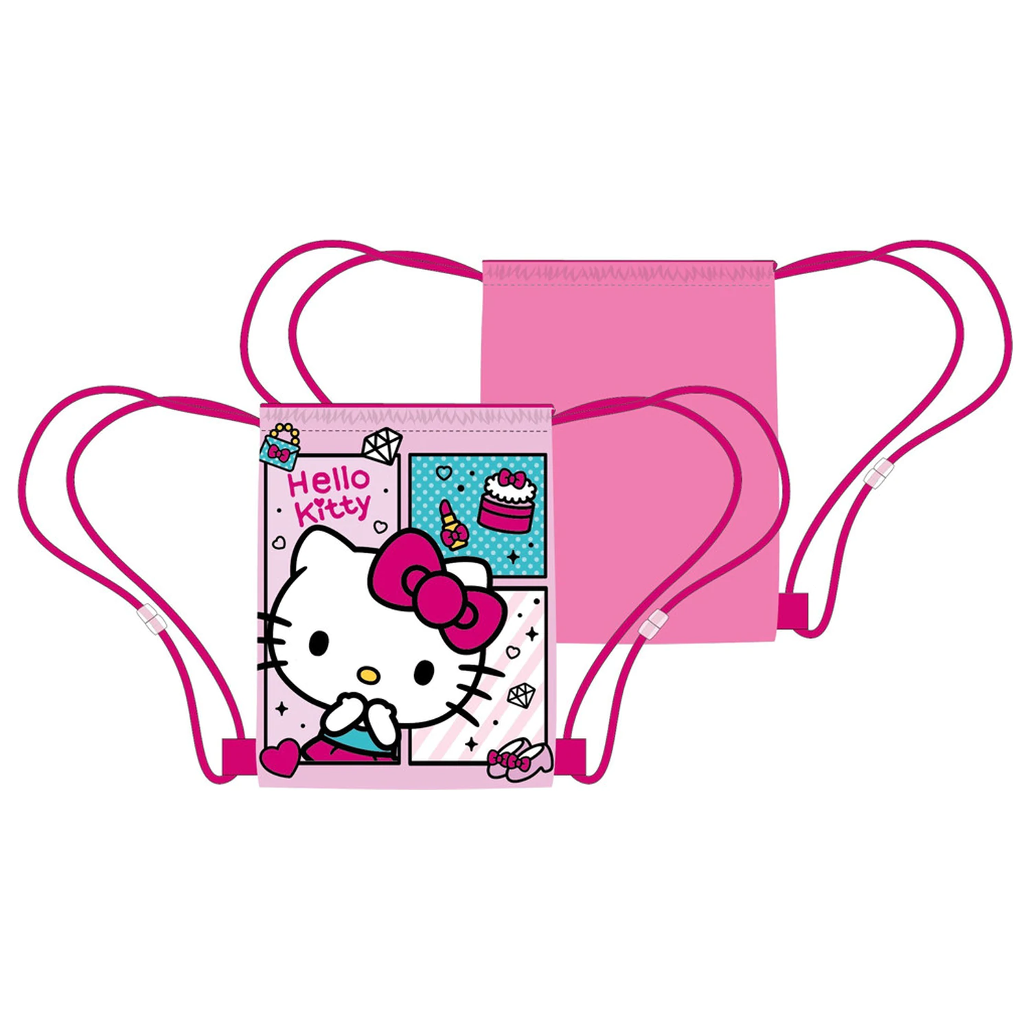 Hello Kitty Charming Sportska torba, torba za teretanu 40 cm fotografija proizvoda