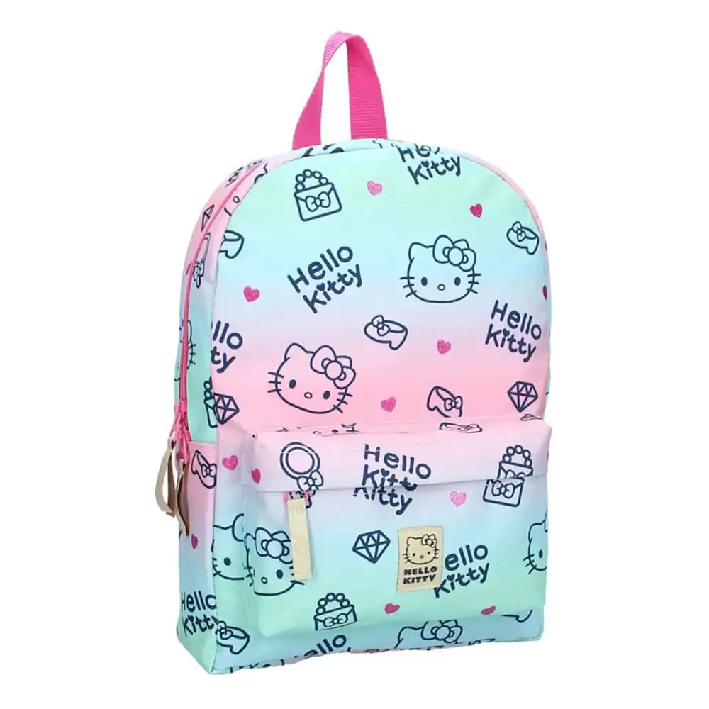 Hello Kitty Ruksak Cheerful Logo 33 cm fotografija proizvoda