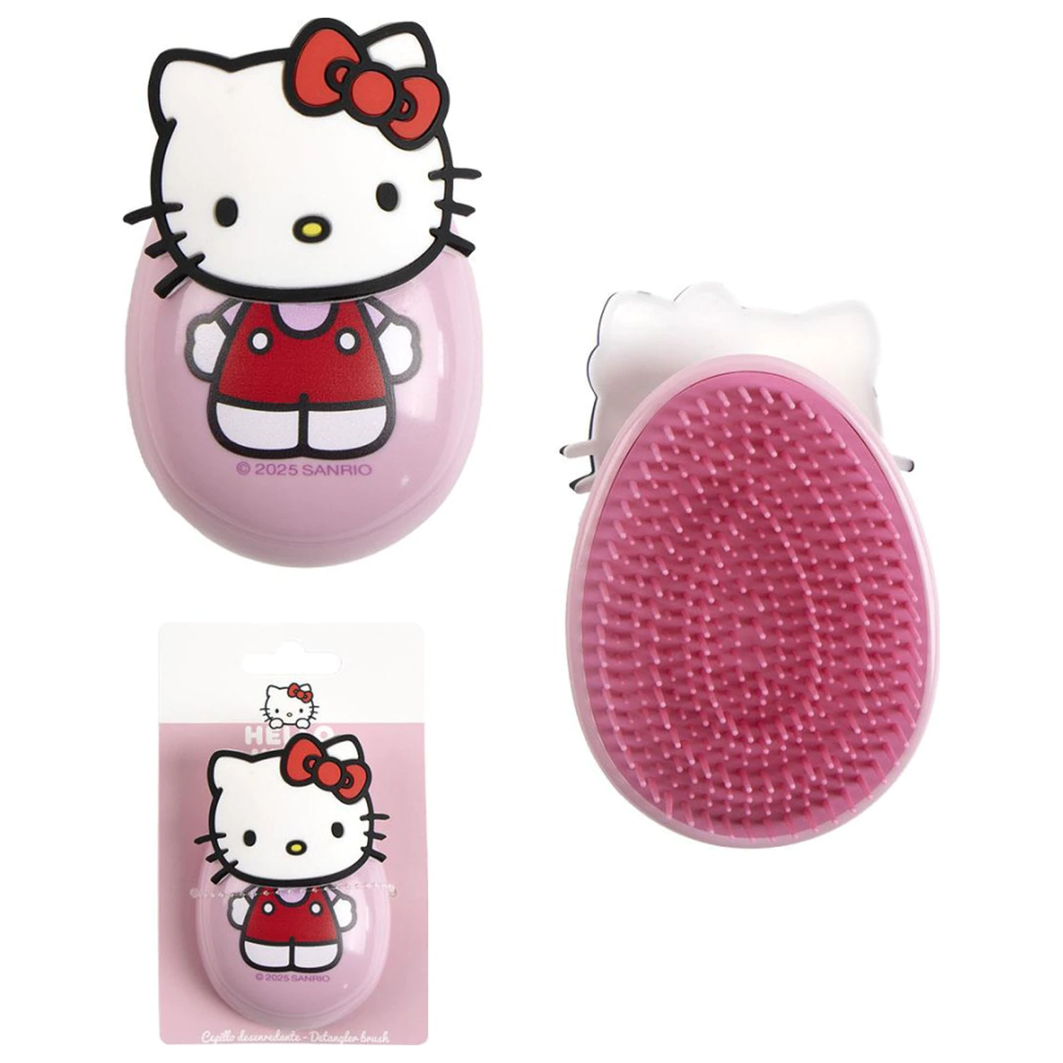 Hello Kitty Detangler 3D četka za kosu, češalj 9 cm fotografija proizvoda