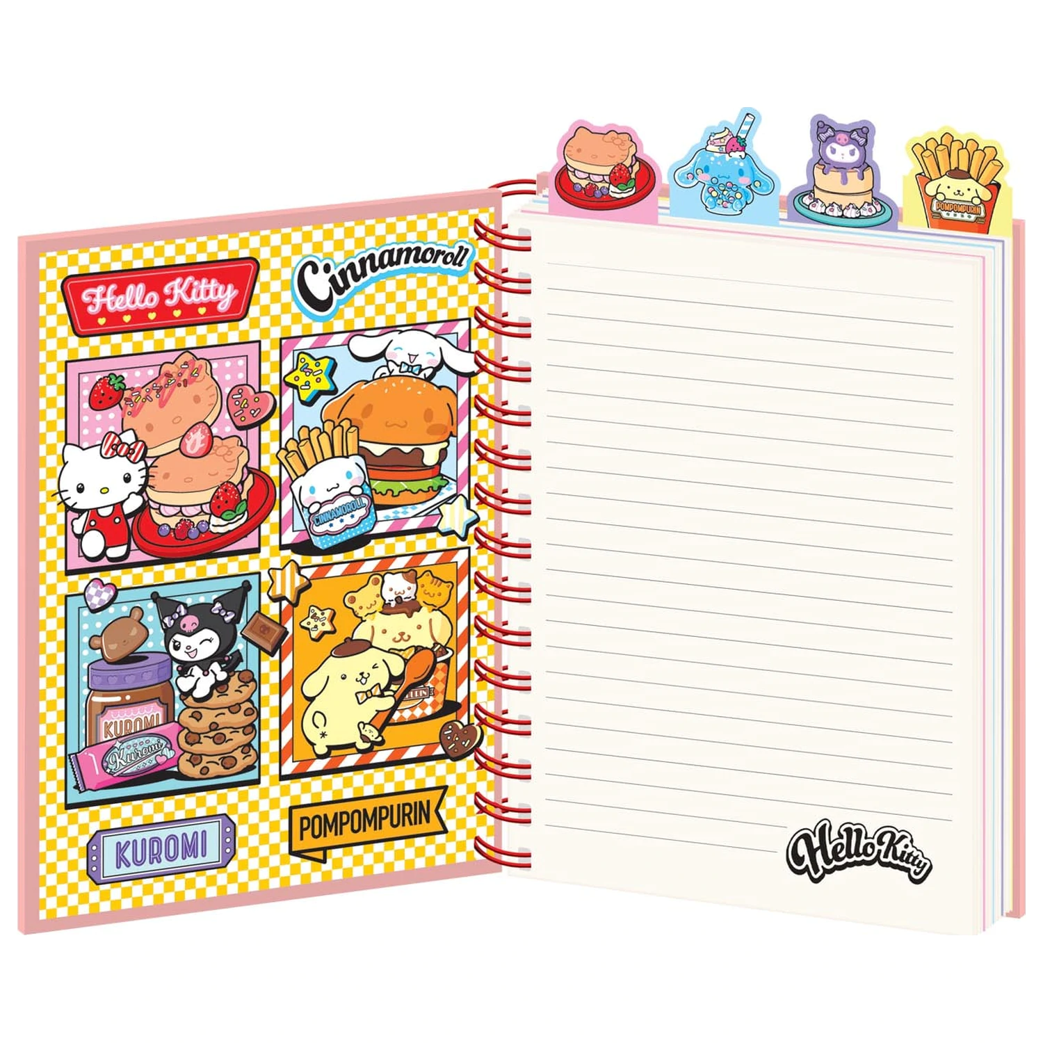 Hello Kitty Diner A5 projektni blok za bilješke fotografija proizvoda