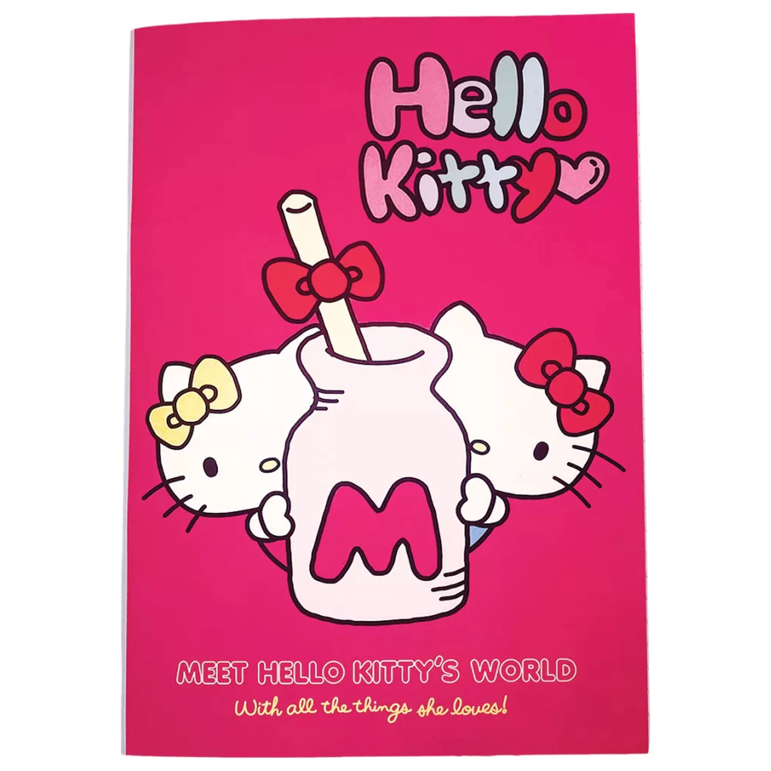 Hello Kitty Dvostruka B/5 Bilježnica s linijama, 40 stranica fotografija proizvoda