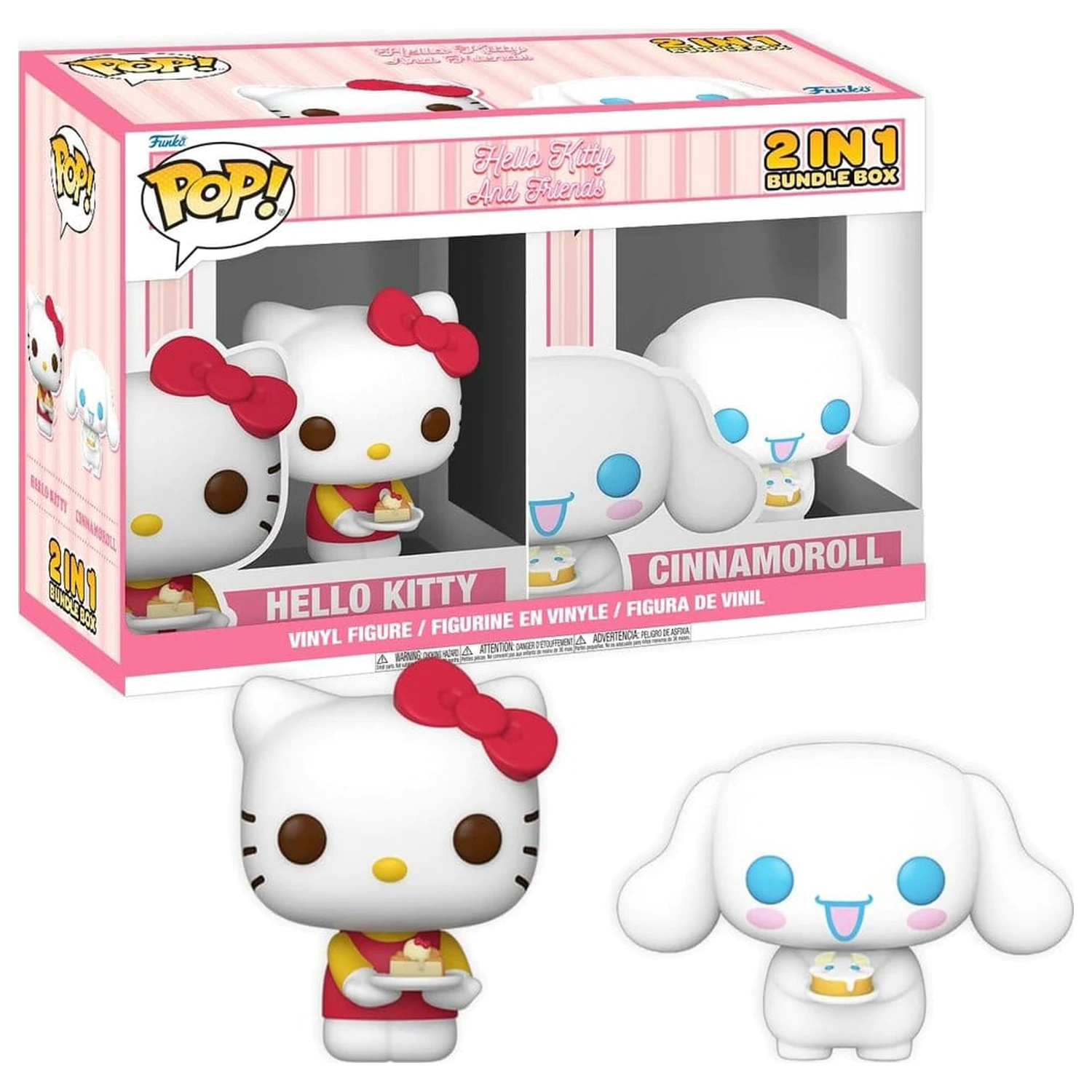 Funko POP Hello Kitty Ekskluzivna Kutija Cinnamoroll & Hello Kitty s Tortom fotografija proizvoda