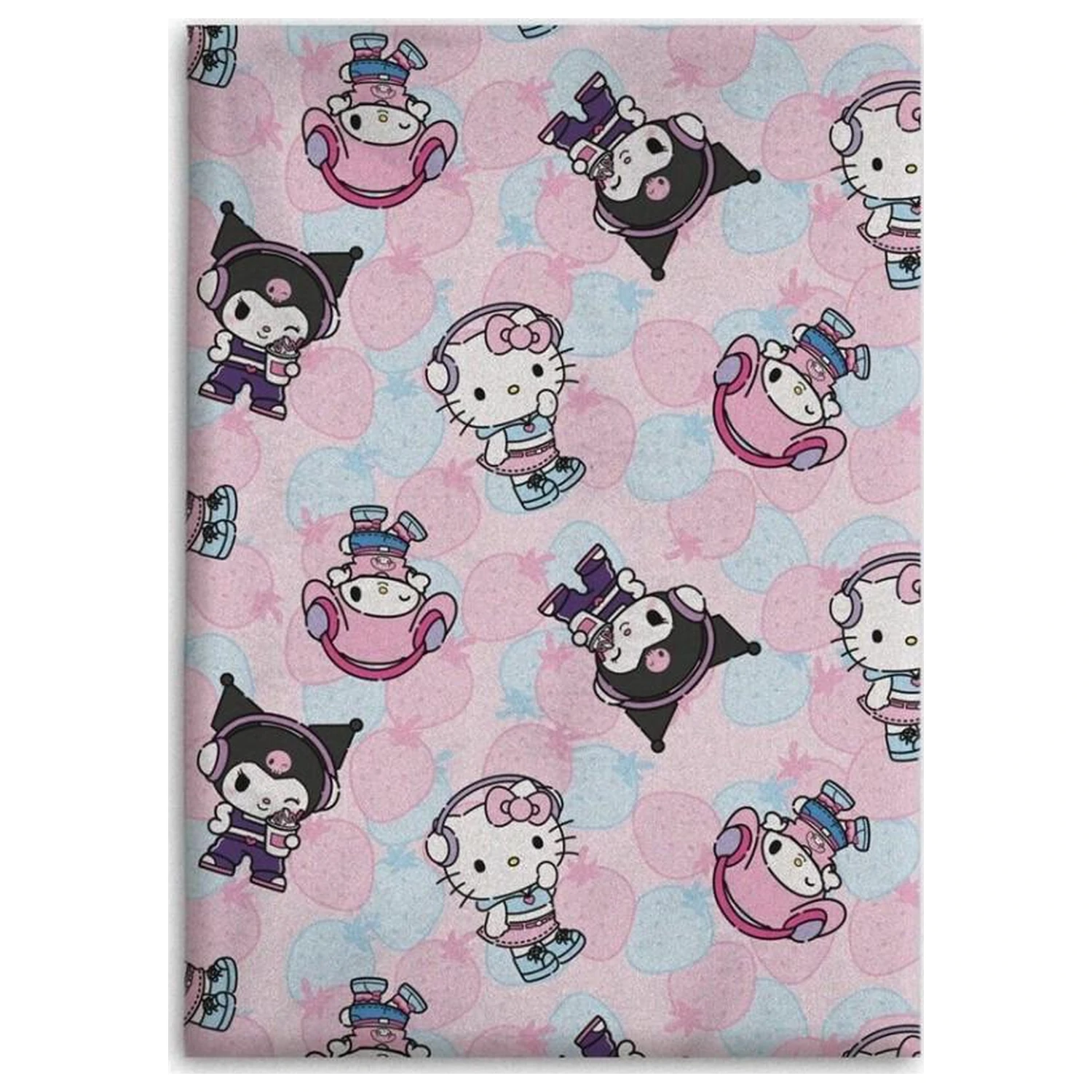 Hello Kitty Flanel Deka 110x150cm fotografija proizvoda