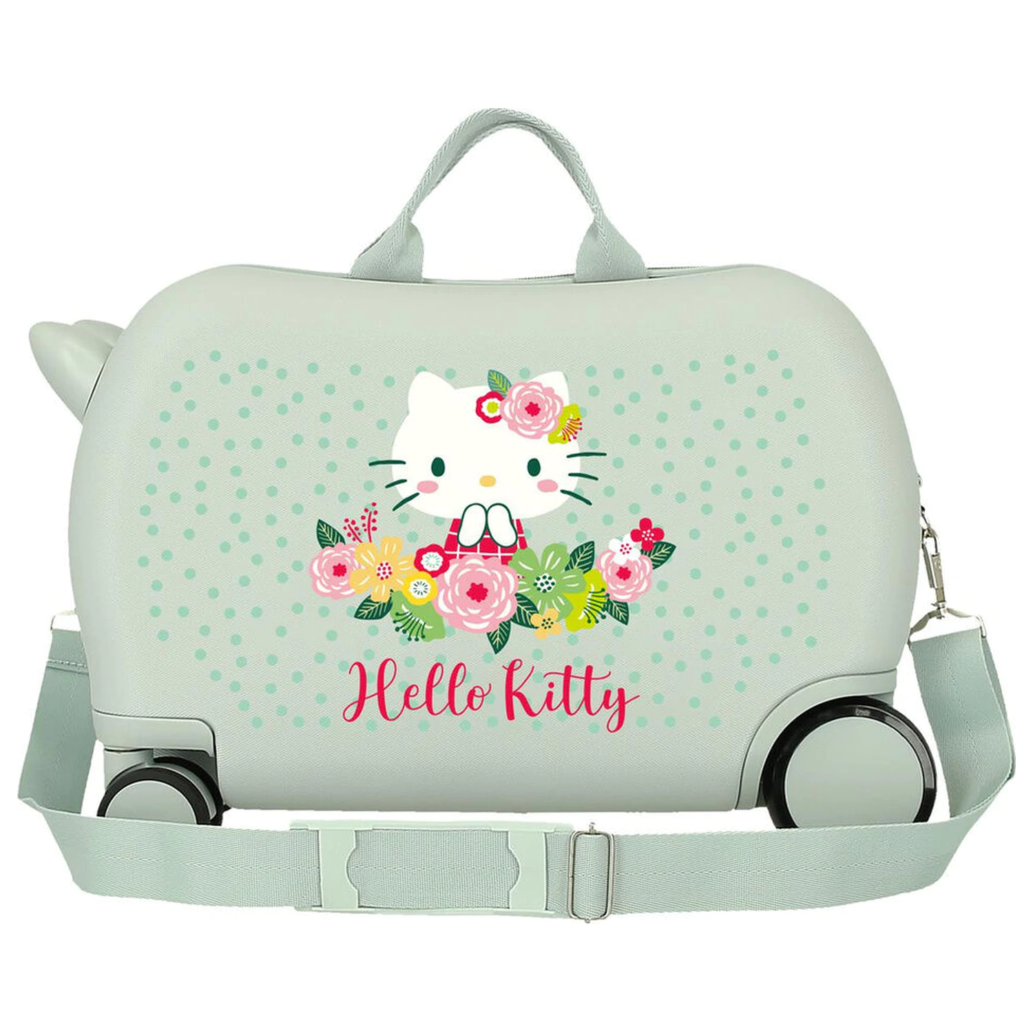 Hello Kitty Floral ABS putni kofer na kotače 45cm fotografija proizvoda