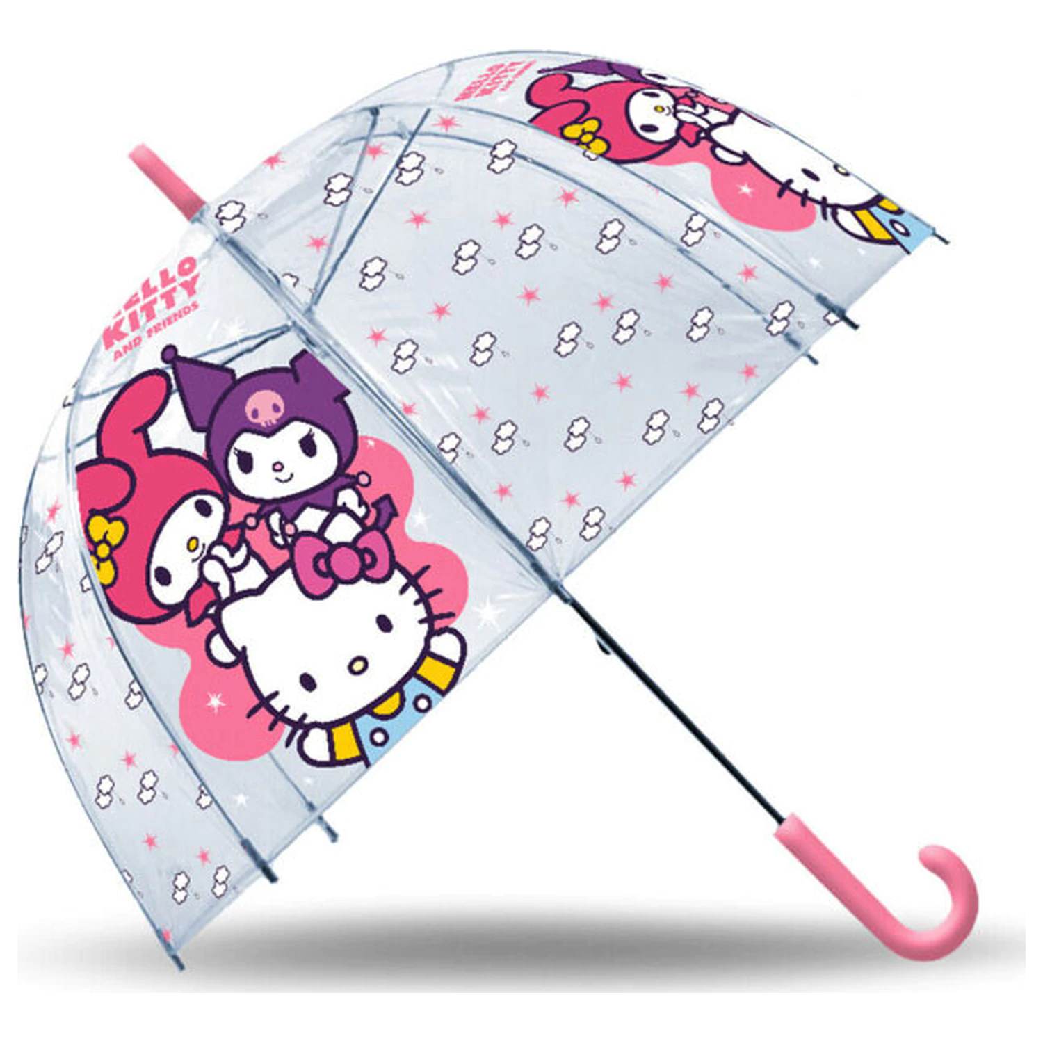 Hello Kitty Friends prozirni dječji kišobran Ø70 cm fotografija proizvoda