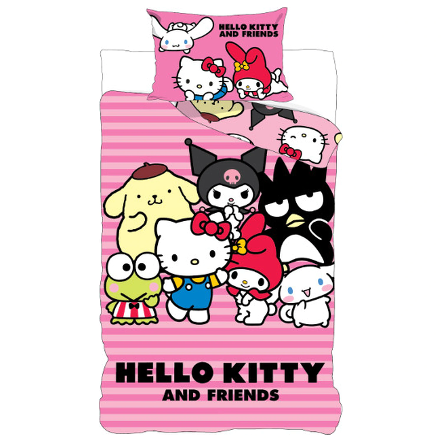 Hello Kitty and Friends navlaka za poplun za malu djecu/predškolce fotografija proizvoda