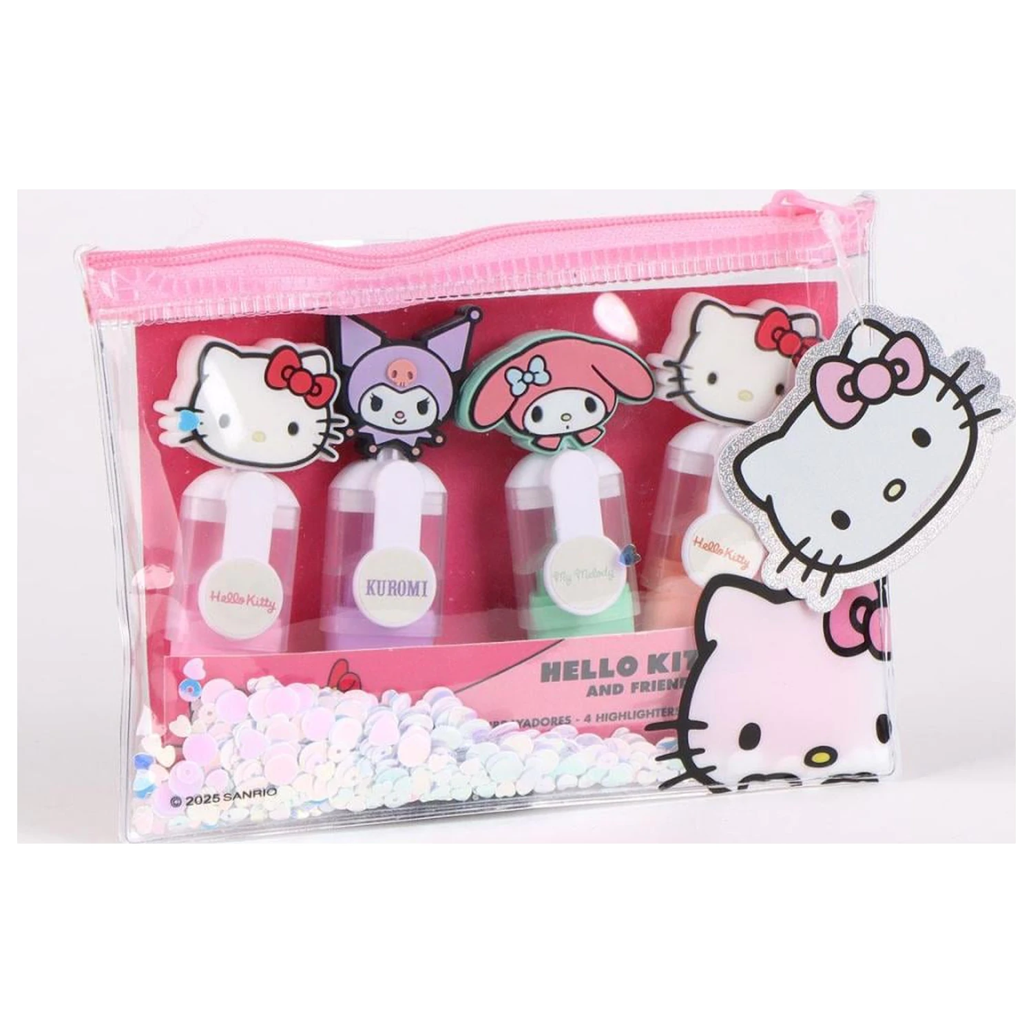 Hello Kitty & Friends paket od 4 mini markera s glavom fotografija proizvoda