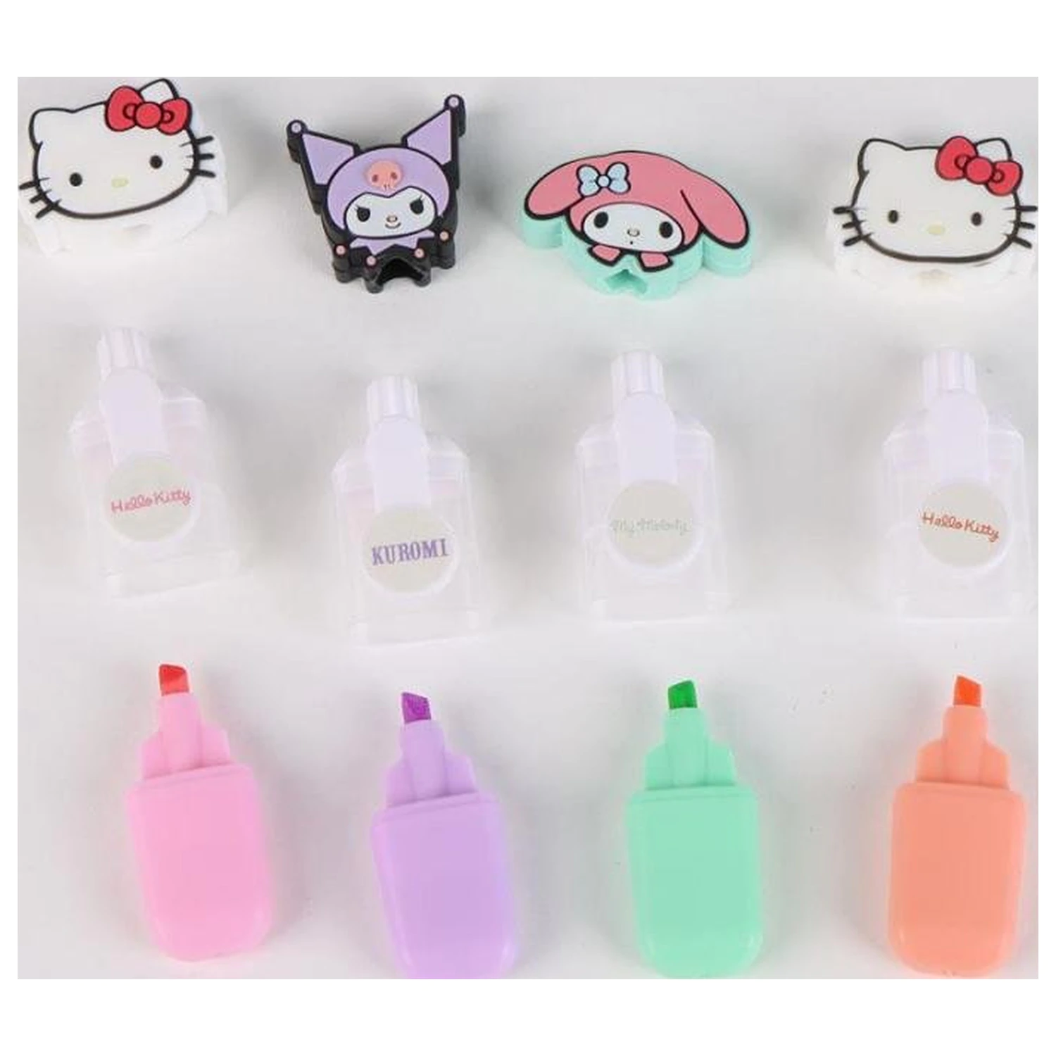 Hello Kitty & Friends paket od 4 mini markera s glavom fotografija proizvoda