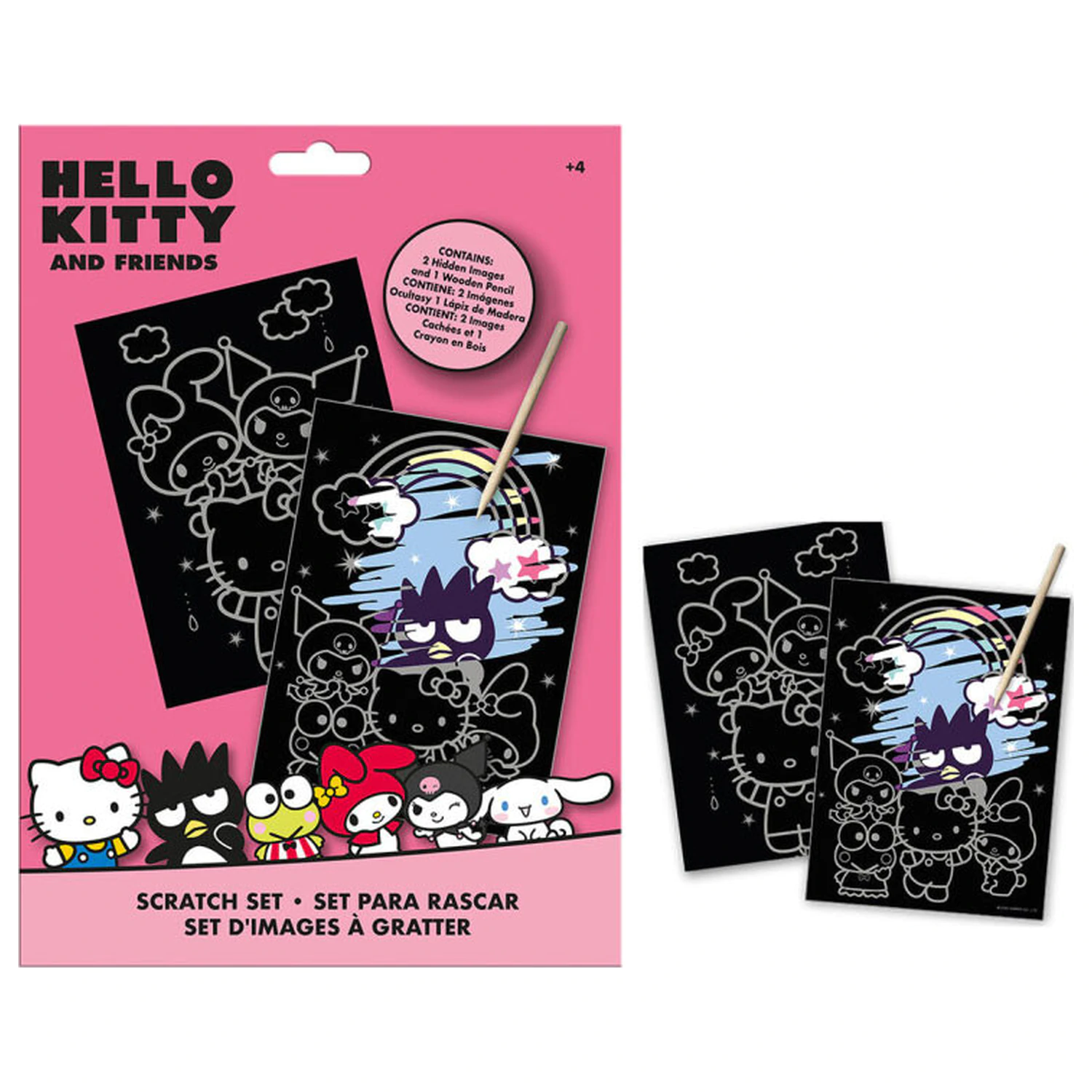 Hello Kitty Friends set za grebanje slike fotografija proizvoda