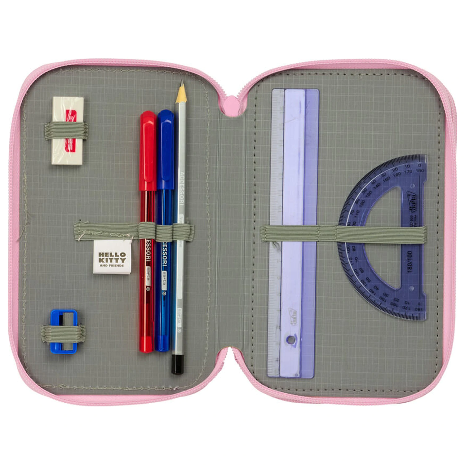 Hello Kitty & Friends trostruka pernica 37 kom. fotografija proizvoda