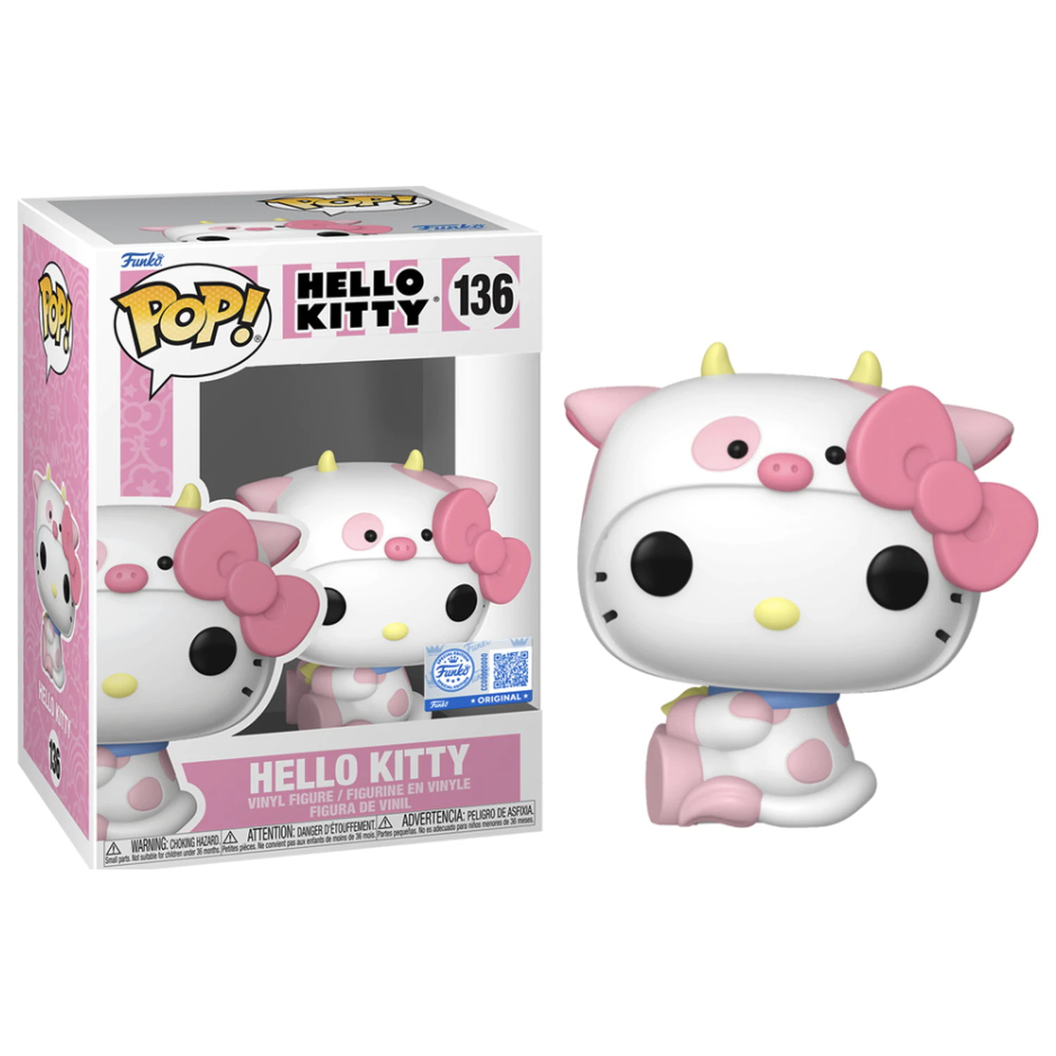 Hello Kitty Funko Pop! Sanrio Hello Kitty u Cow Cosplayu fotografija proizvoda