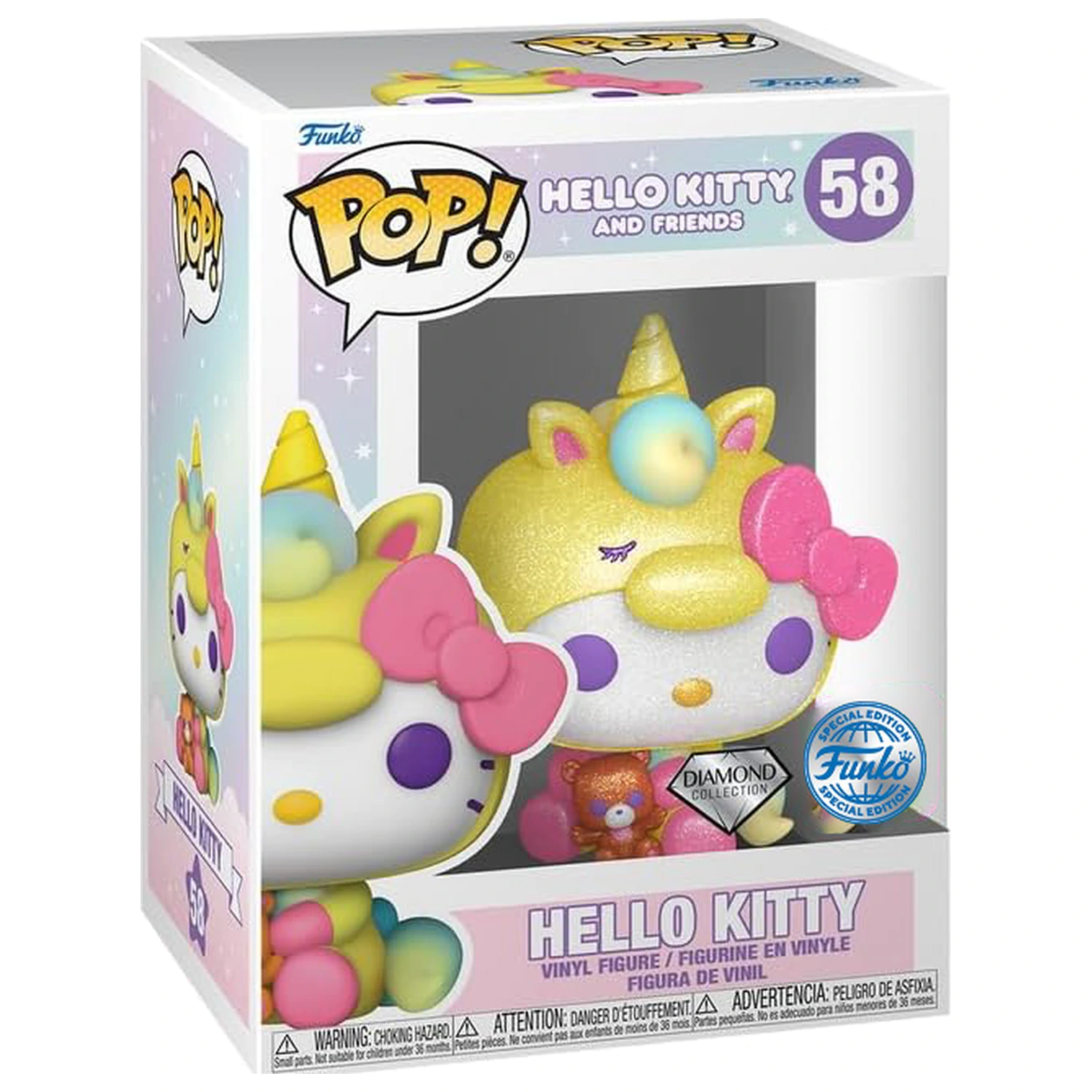 Hello Kitty Funko Pop Sanrio br. 58 Hello Kitty (Diamond) fotografija proizvoda