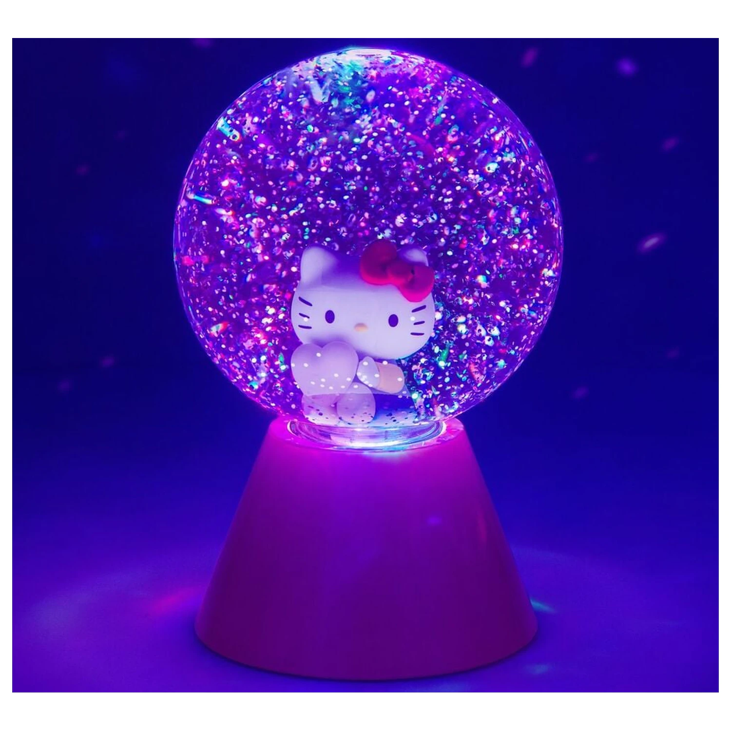 Hello Kitty Glitter LED lampa fotografija proizvoda