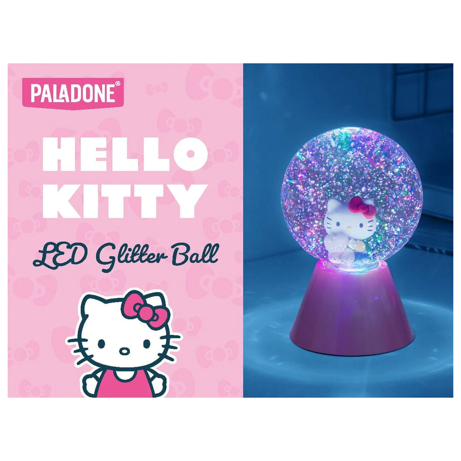 Hello Kitty Glitter LED lampa fotografija proizvoda