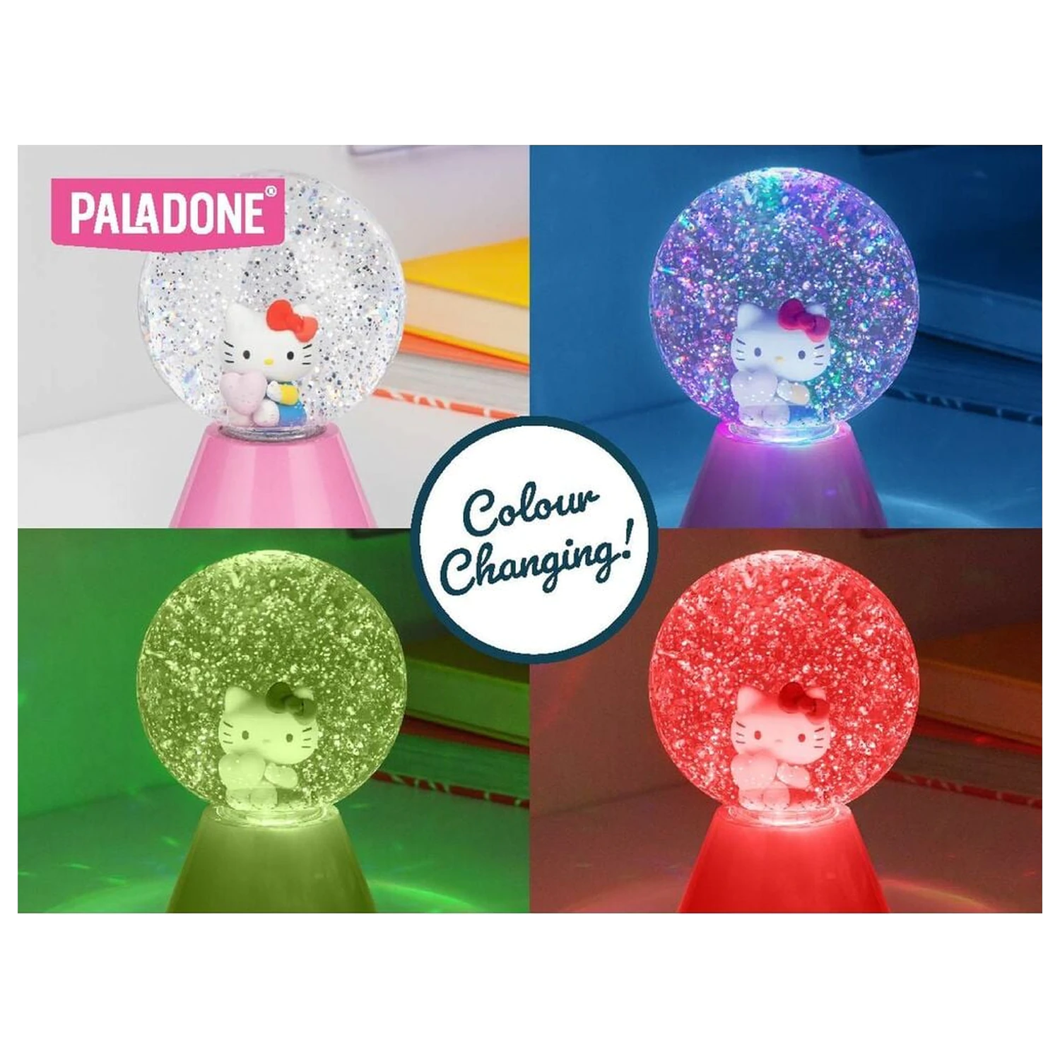 Hello Kitty Glitter LED lampa fotografija proizvoda