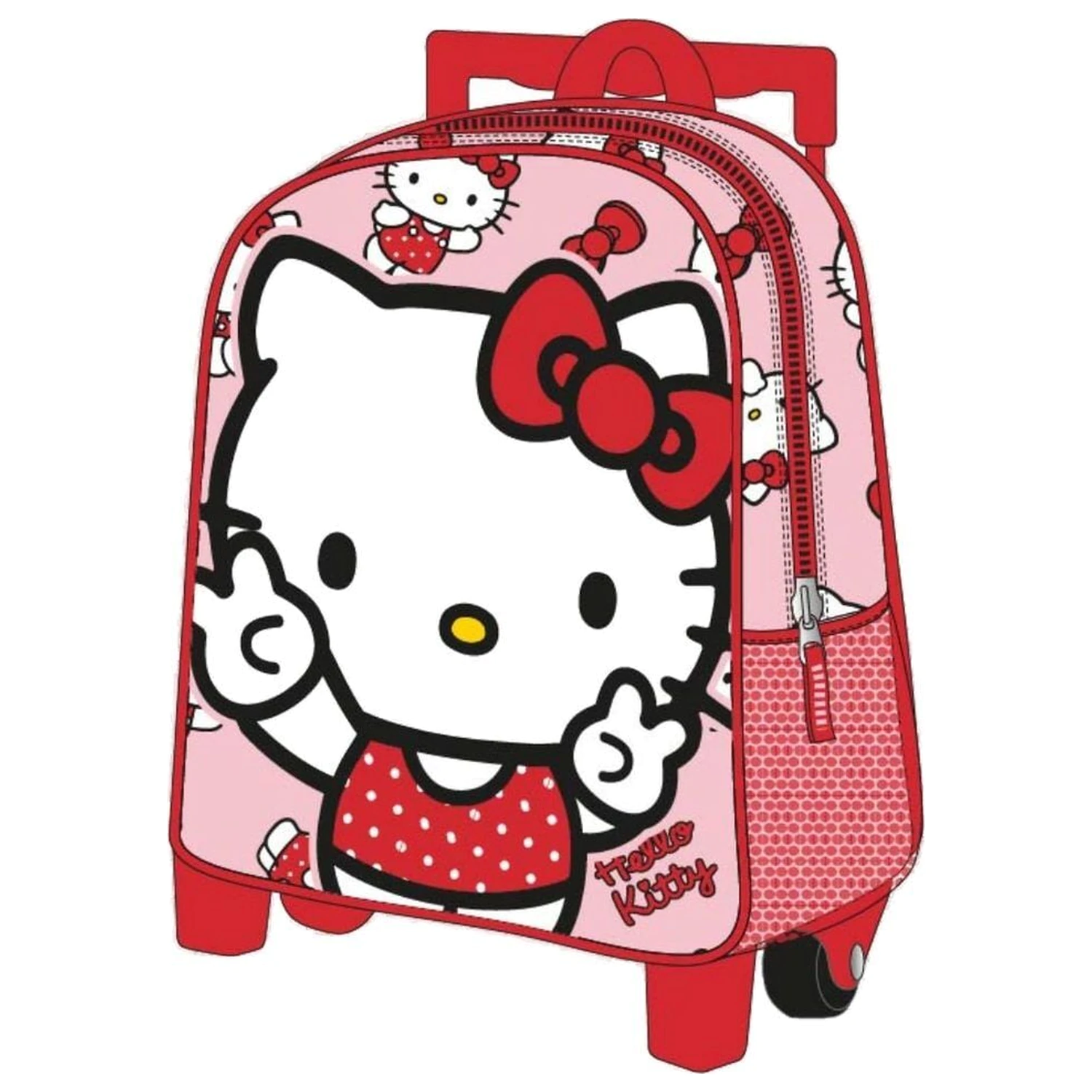 Hello Kitty ruksak na kotačićima 29 cm fotografija proizvoda