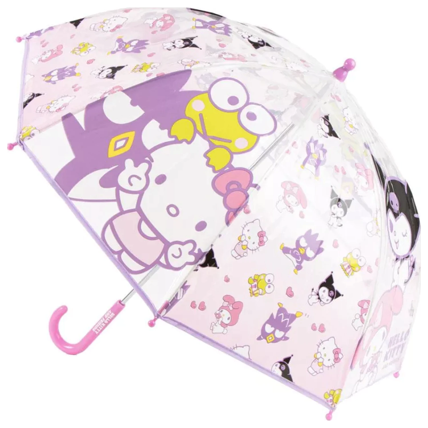 Hello Kitty Happy Friends Dječji prozirni kišobran fotografija proizvoda
