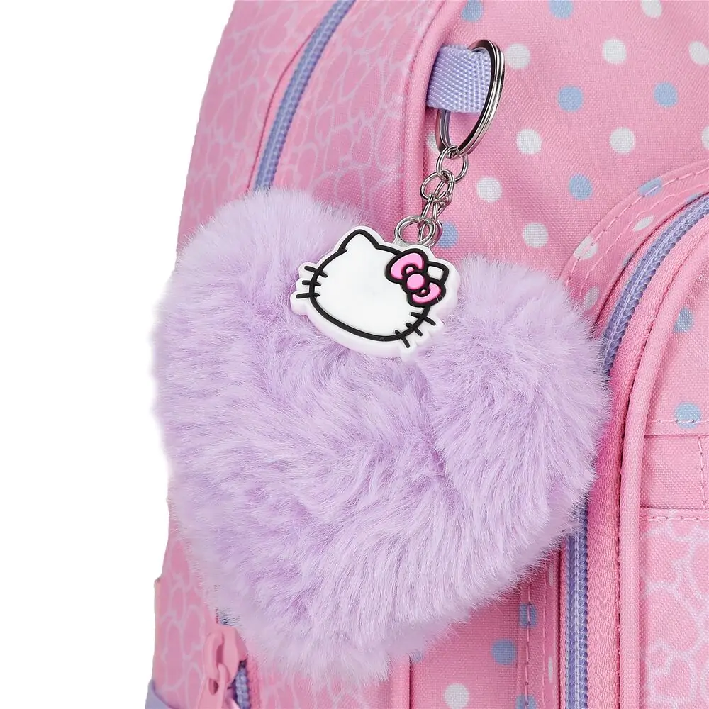 Hello Kitty Hearts & Dots prilagodljiv ruksak 28 cm fotografija proizvoda