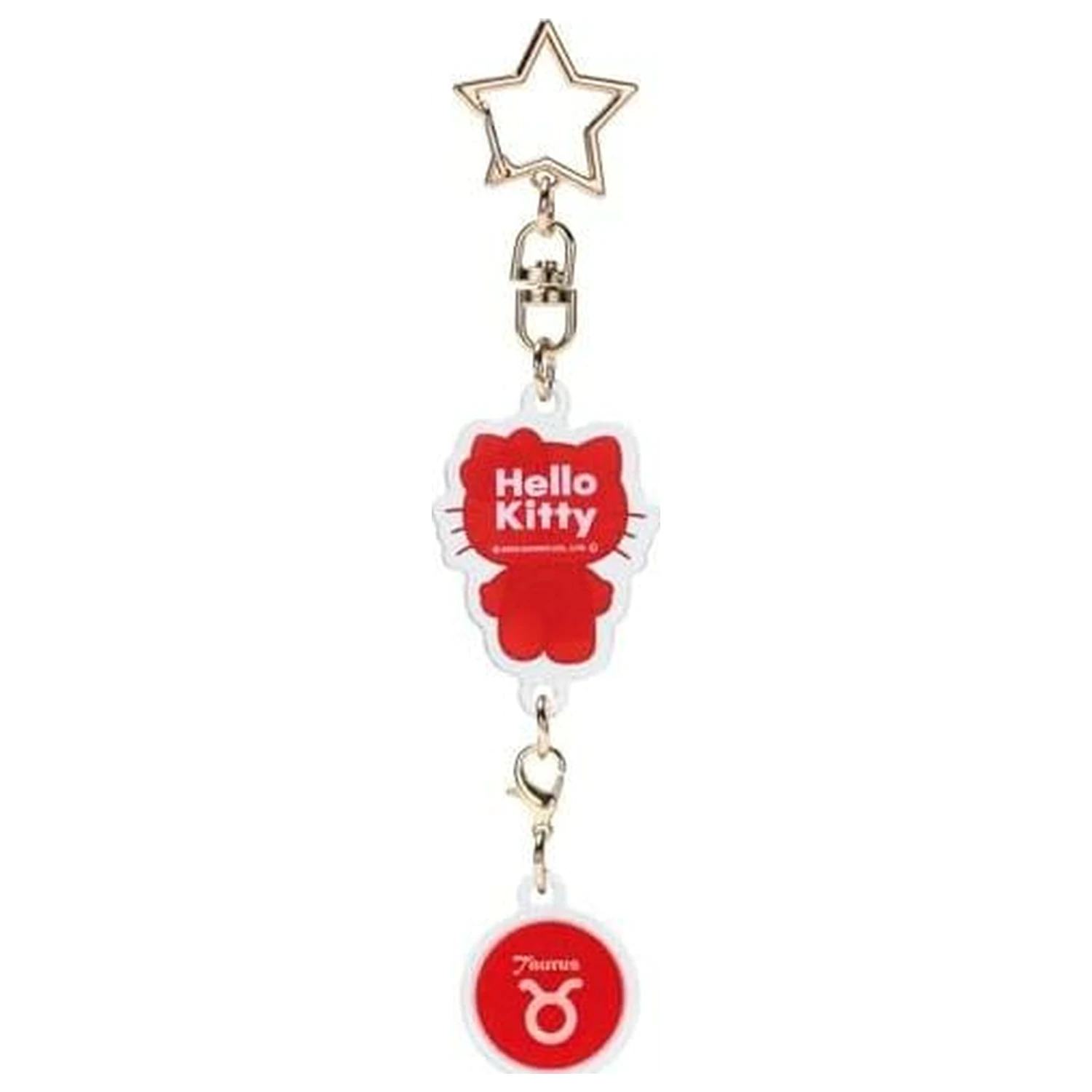 Hello Kitty Hello Kitty Taurus Astrološki simbol privjesak za ključeve fotografija proizvoda