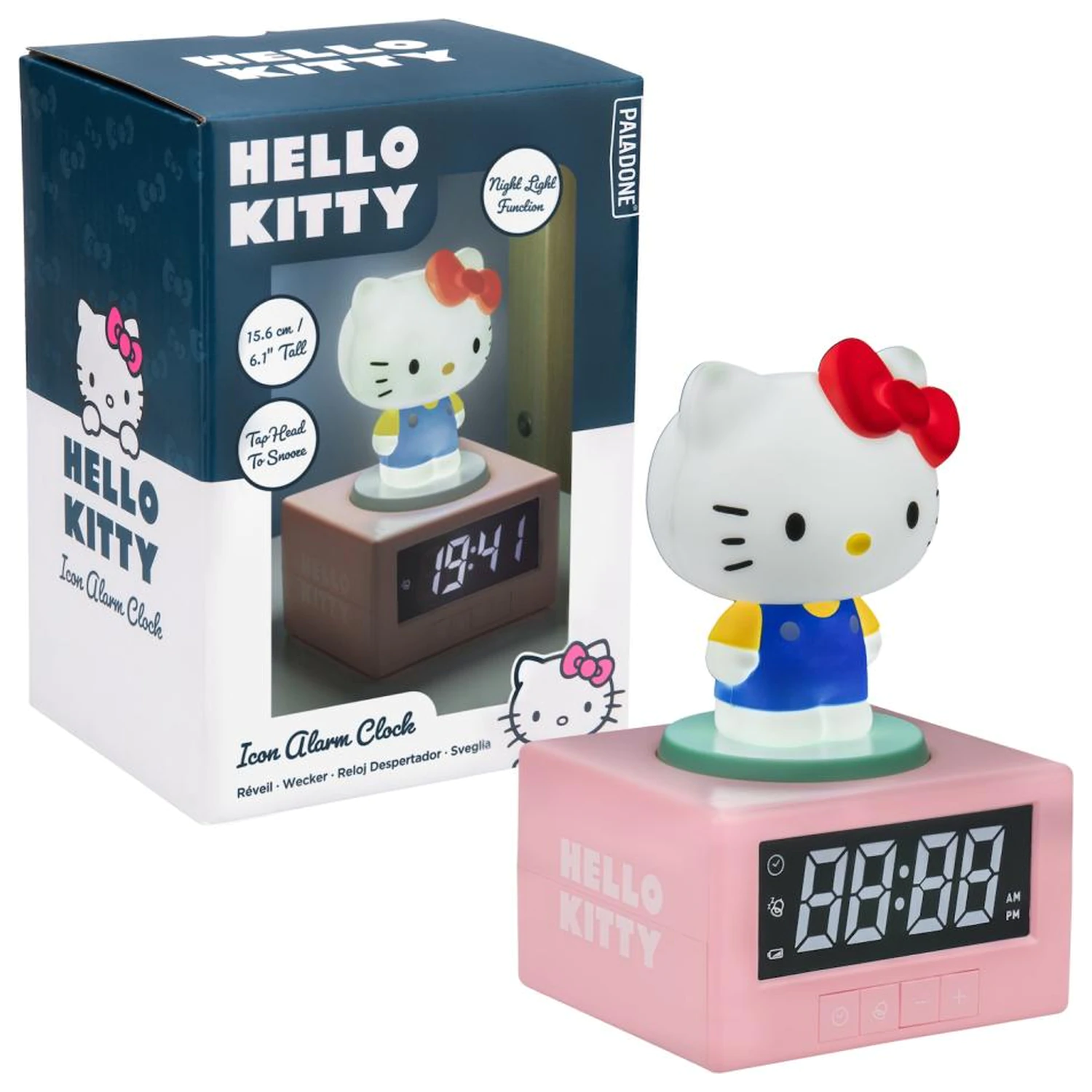 Hello Kitty Icon Lampa Budilica 12 cm fotografija proizvoda