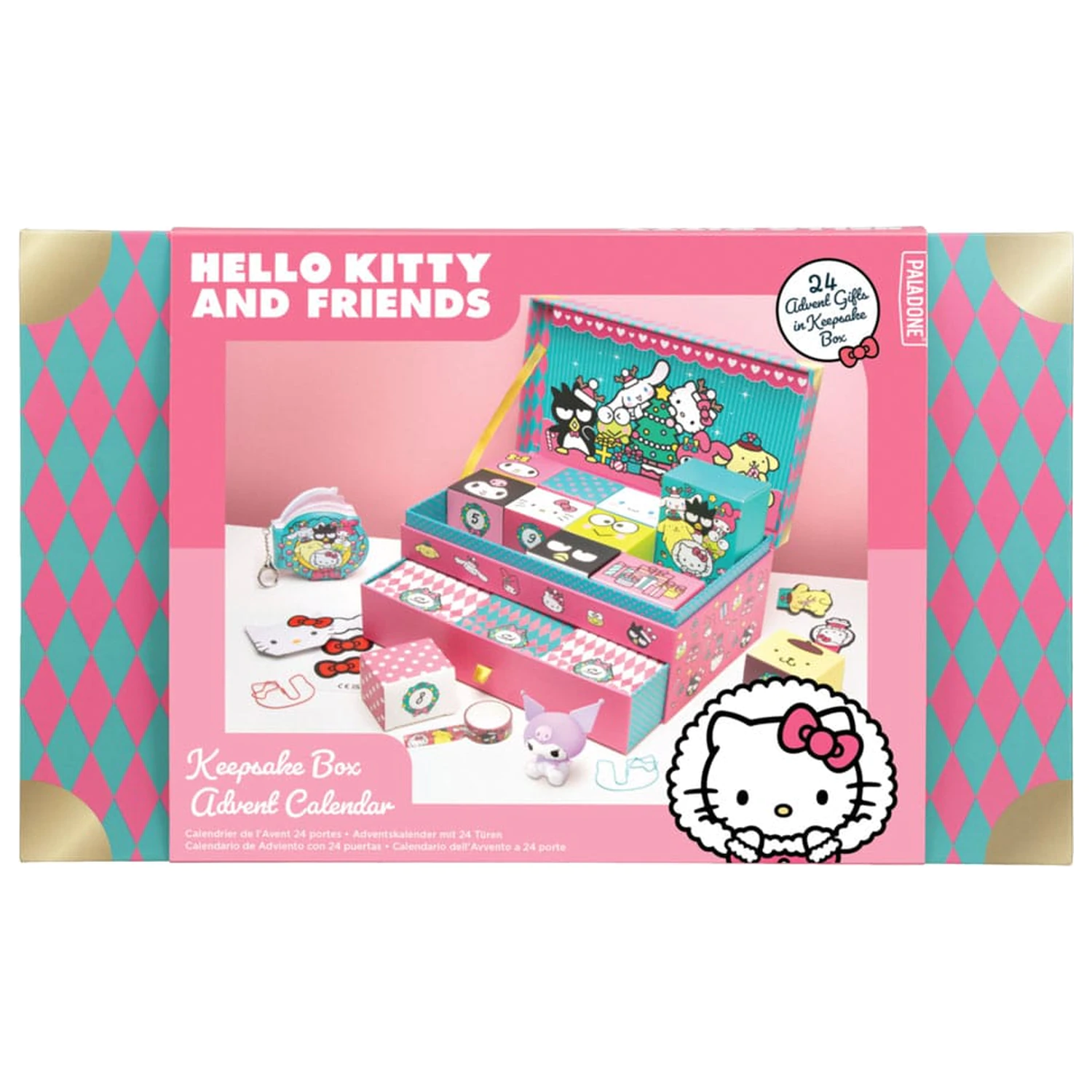 Hello Kitty Adventski kalendar Kutija za uspomene fotografija proizvoda
