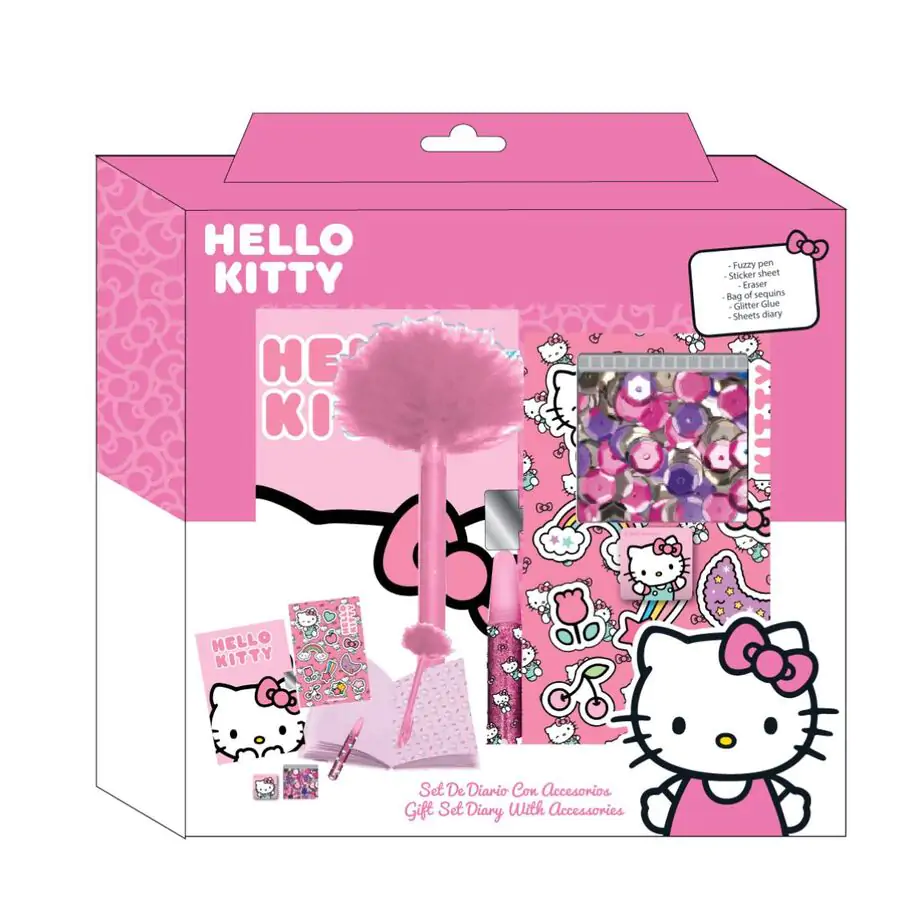 Hello Kitty Set Dnevnika fotografija proizvoda